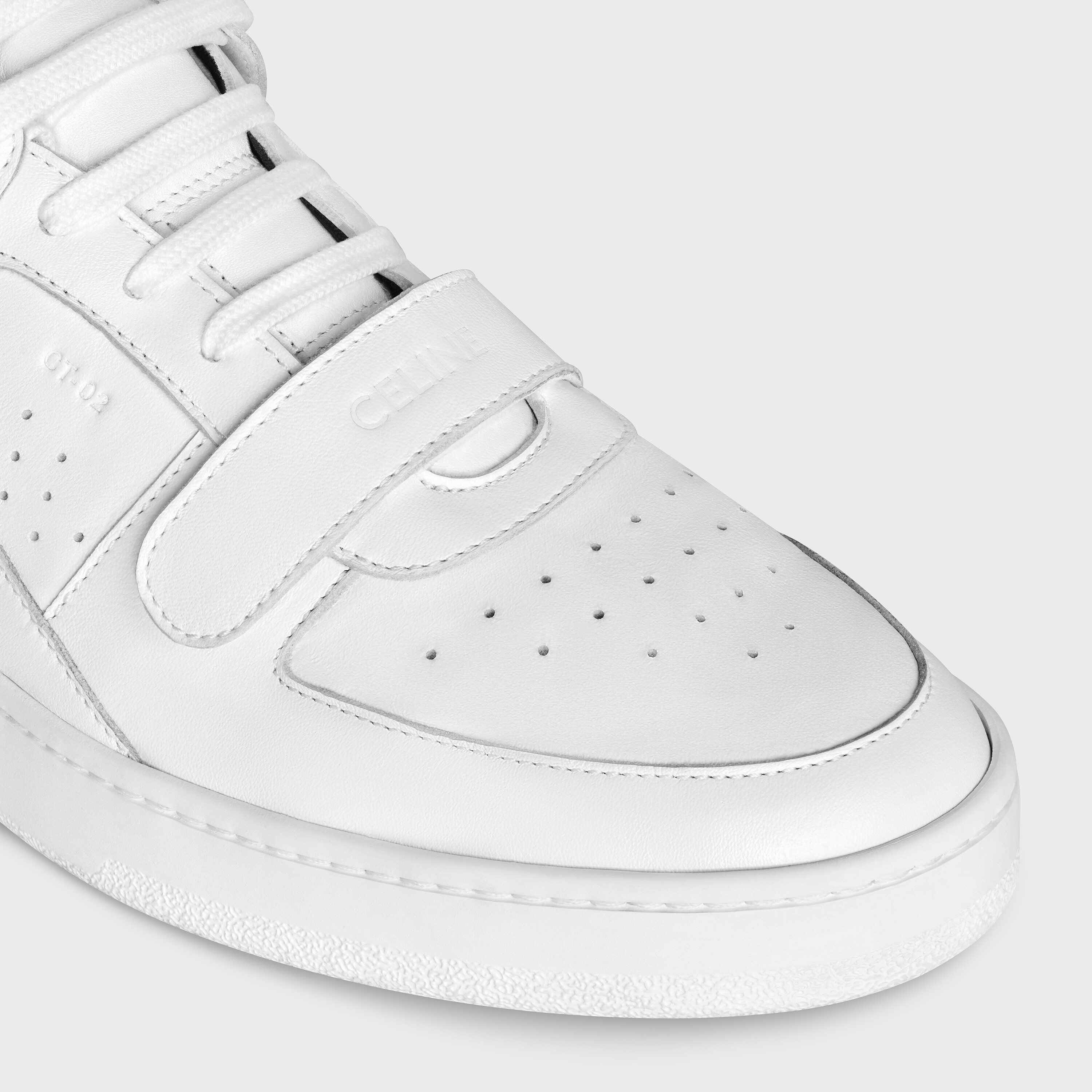 Celine o1bcso1str0925 342823542C CT-02-Mid-Top Sneakers Size US 12 / EU 45 - 4 Thumbnail