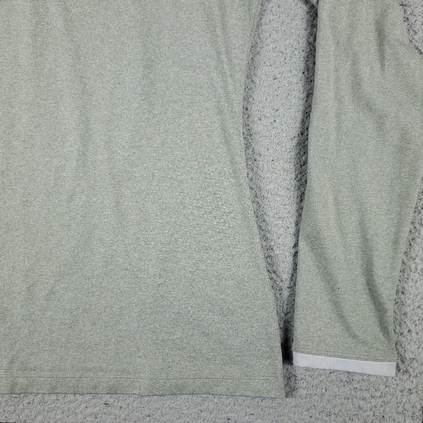 Nike Nike Sweater Women Medium Gray Dri-Fit 1/4 Zip Up Pullover Sweatshirt Size M / US 6-8 / IT 42-44 - 4 Thumbnail