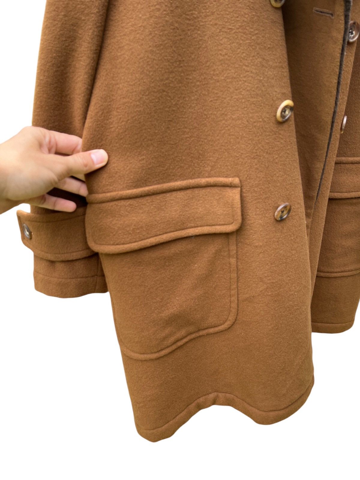 Burberry Vintage Burberry wool heavy long coat Size US L / EU 52-54 / 3 - 9 Thumbnail