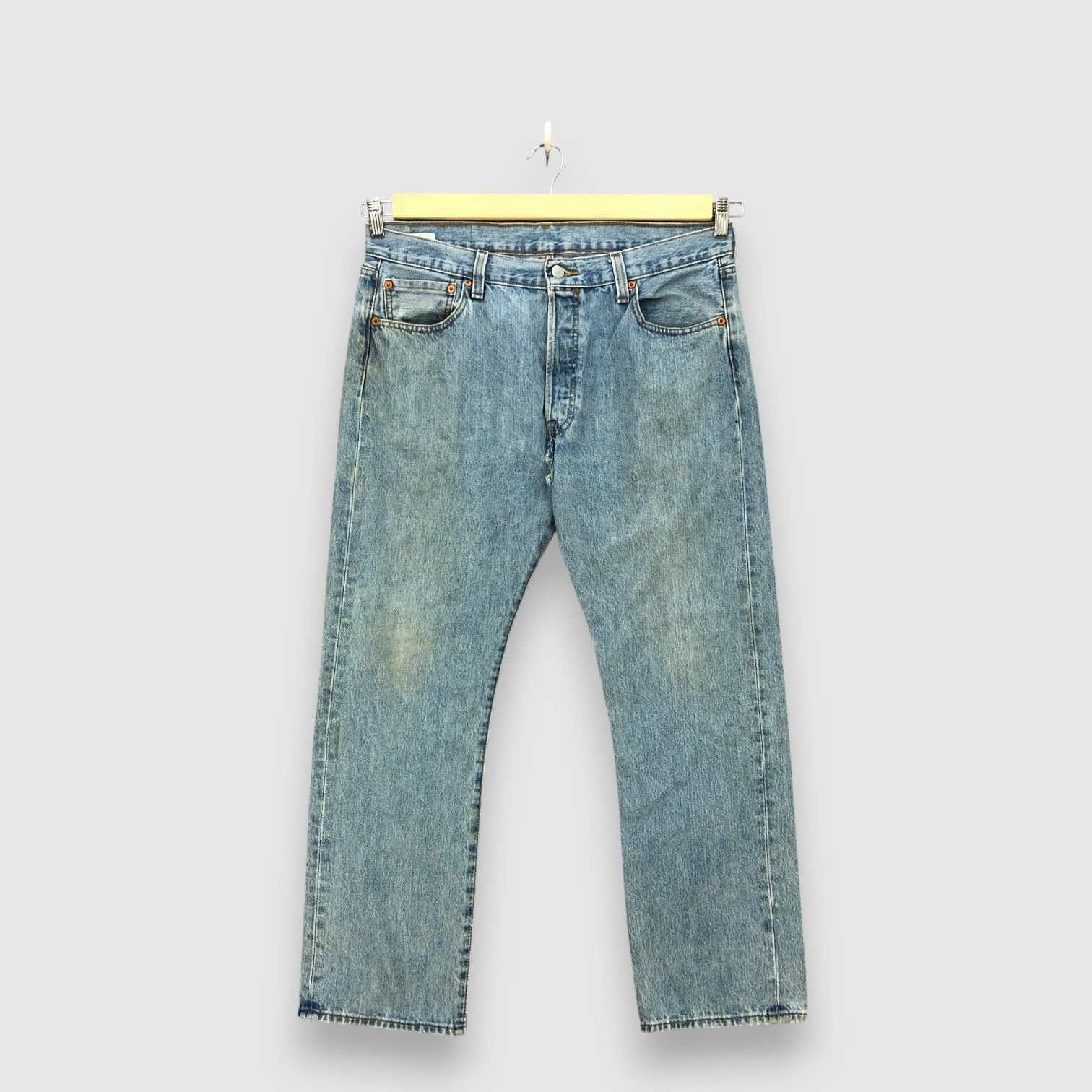 Vintage Levis 501 Jeans Levi's Stone Wash Faded Denim Pants