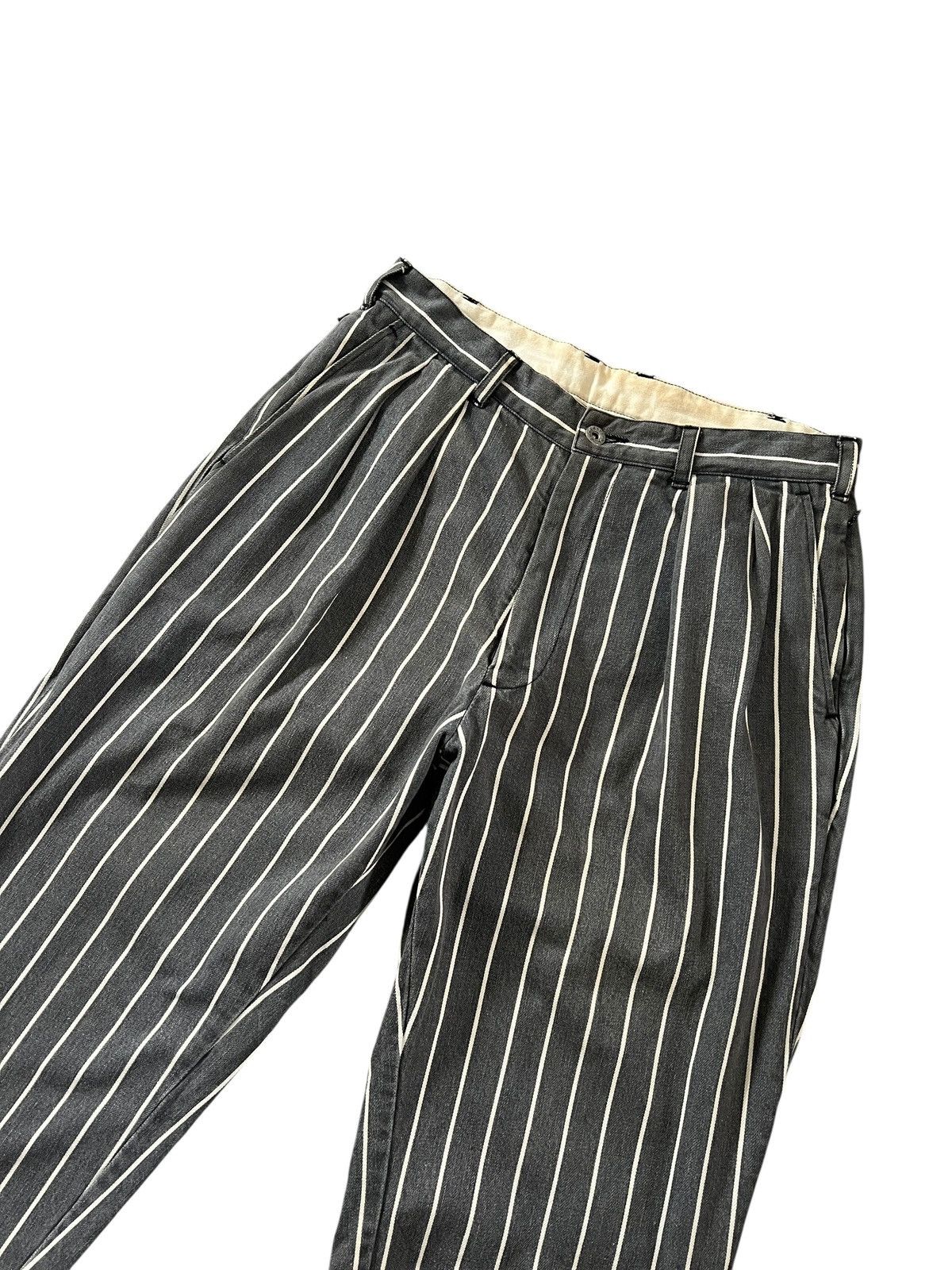 Beams Plus × Remi Relief Beams x Remi Relief Hickory Stripes Balloon Denim Pants Size US 31 - 4 Thumbnail