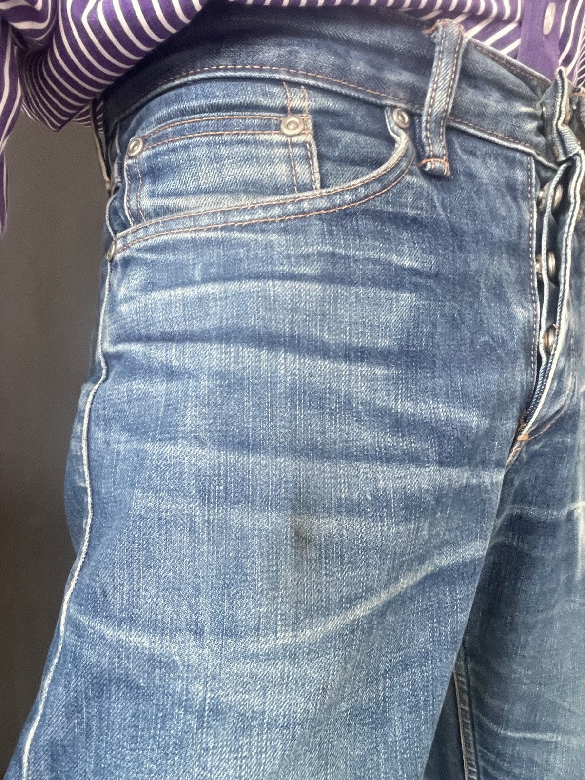 Gustin Gustin Selvedge Denim Jeans Natural Fade USA size 30 Size US 30 / EU 46 - 10 Thumbnail