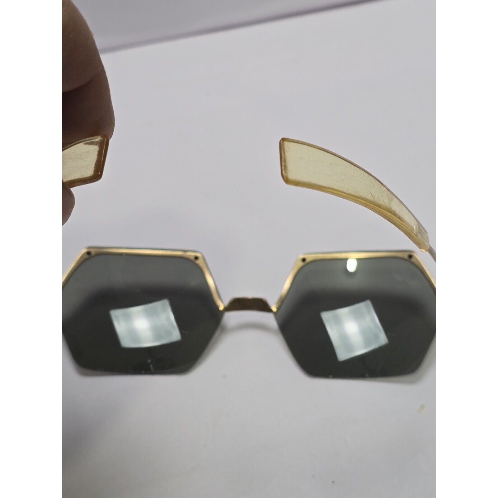 Polaroid Cool Ray Polaroid 320 Vintage Octagon Eye Sunglasses Size ONE SIZE - 4 Thumbnail