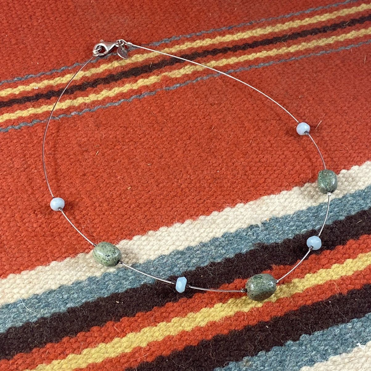 Kapital × Vintage Vtg Silpada Sterling Silver Turquoise Wire Beaded Necklace Size ONE SIZE - 1 Thumbnail