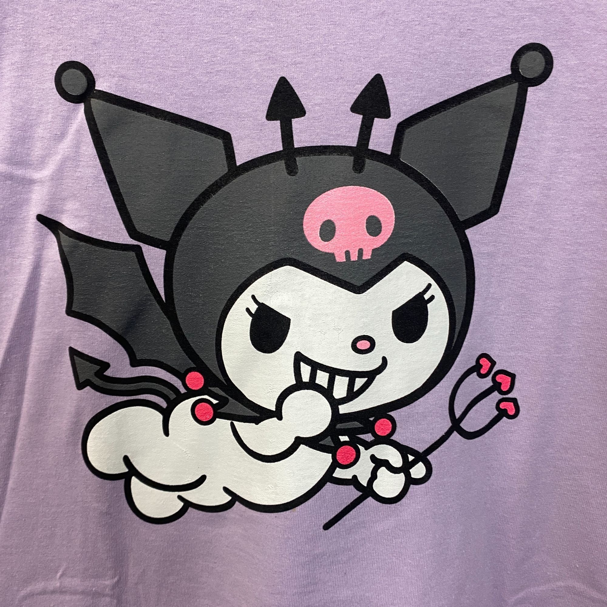Other Kuromi The Naughty Kawaii Flying Fiend Sanrio Anime T-Shirt Size US XXL / EU 58 / 5 - 2 Thumbnail