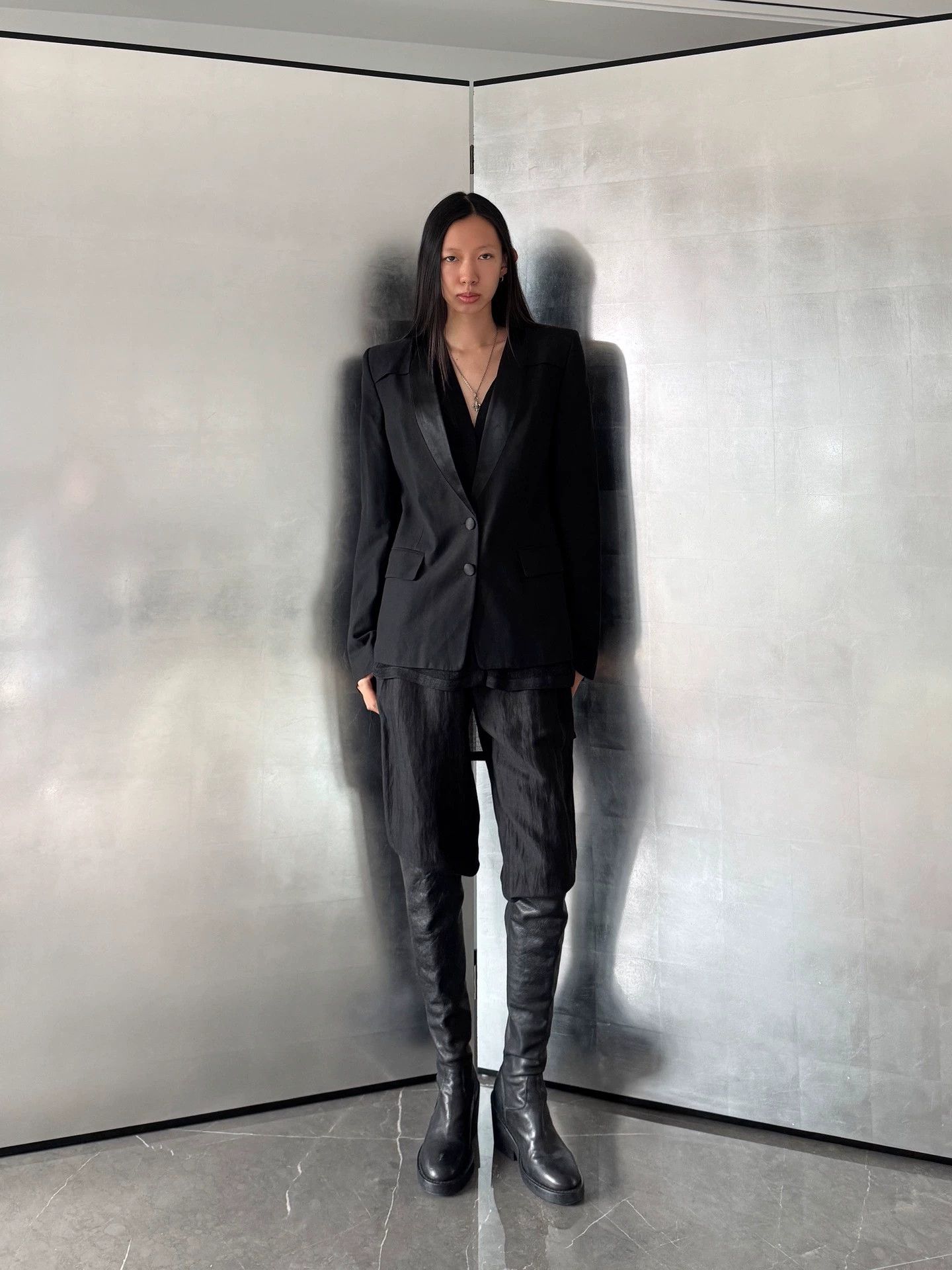 Maison Margiela MMM 4th Line Vintage Shoulder Pad Tailored Blazer Size 46 Size L / US 10 / IT 46 - 3 Thumbnail