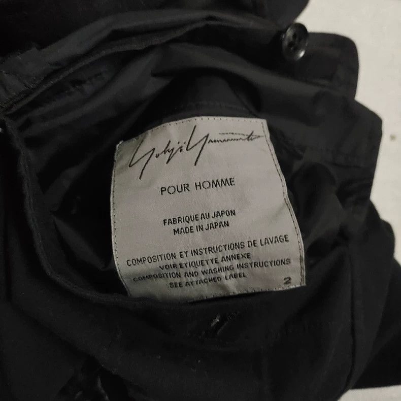 Yohji Yamamoto Yohji Yamamoto Yohji Yamamoto Nylon Suit Jacket Size 2 Size US L / EU 52-54 / 3 - 8 Thumbnail