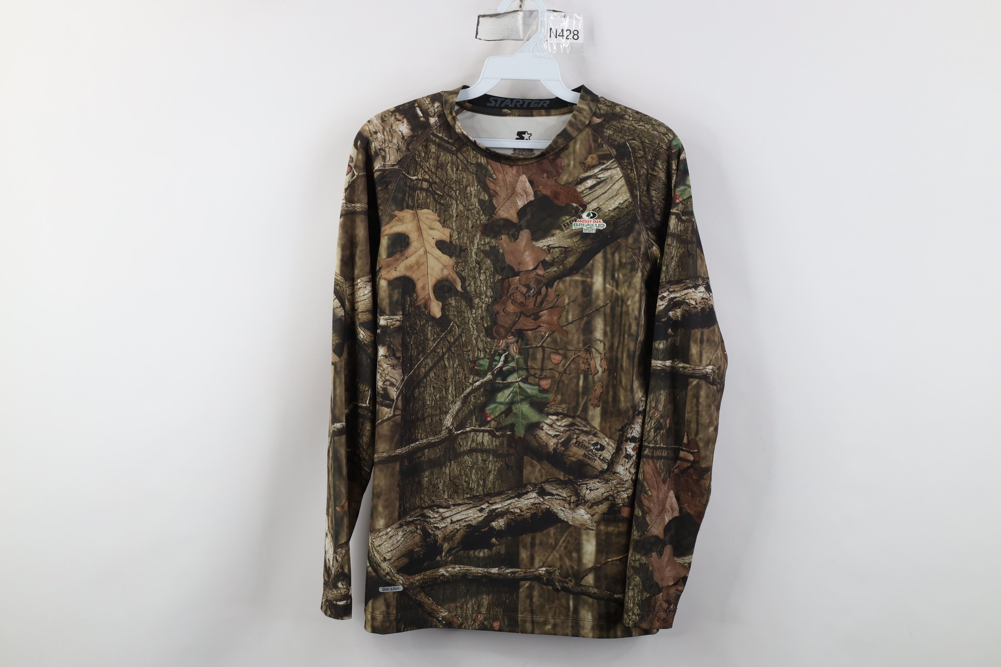 Starter Vintage Y2K Starter Mossy Oak Camouflage Long Sleeve T-Shirt Size US S / EU 44-46 / 1 - 1 Thumbnail