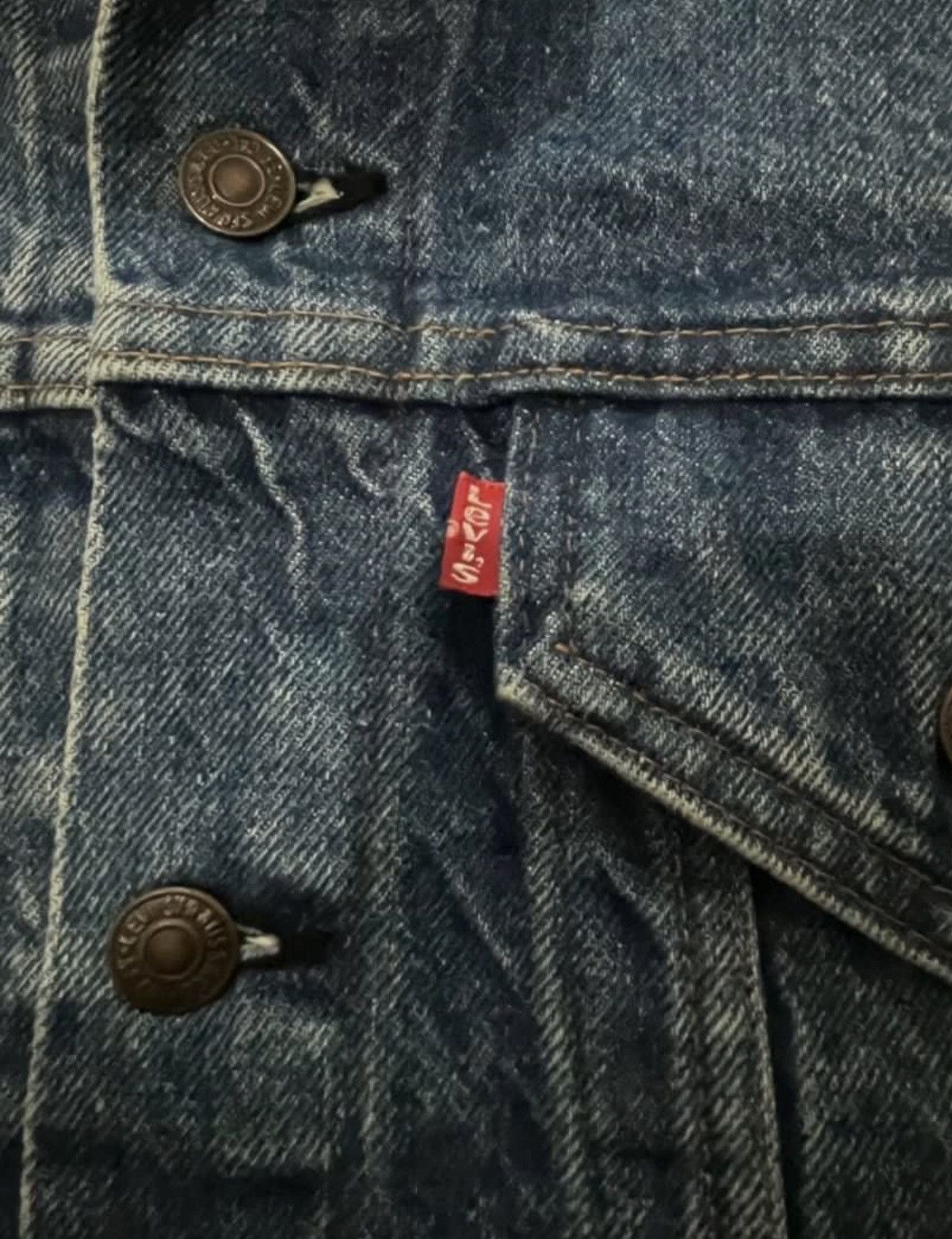 Levi's VINTAGE LATE 70s // EARLY 80s LEVIS DENIM JACKET Size US S / EU 44-46 / 1 - 2 Thumbnail