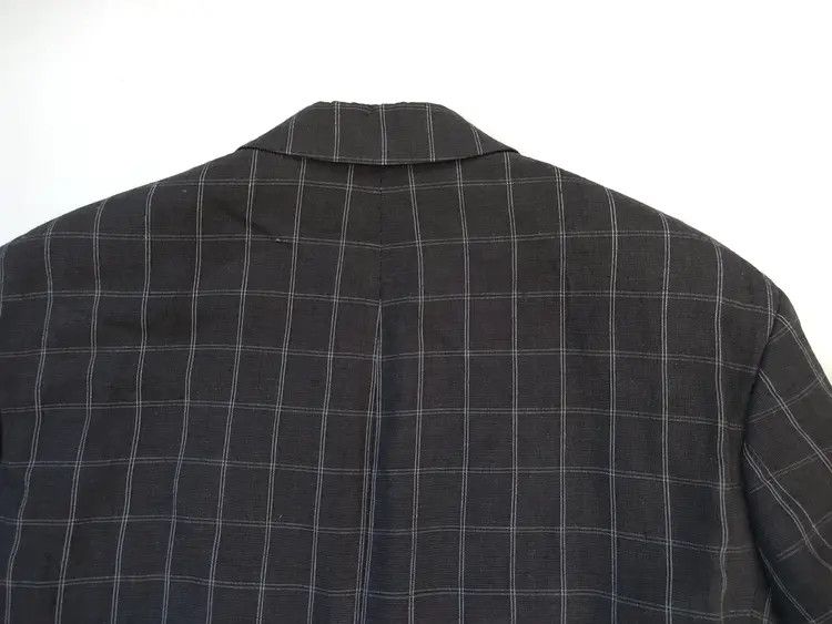 Yves Saint Laurent YSL Vintage Plaid Blazer yves saint laurent Size 48R - 9 Thumbnail