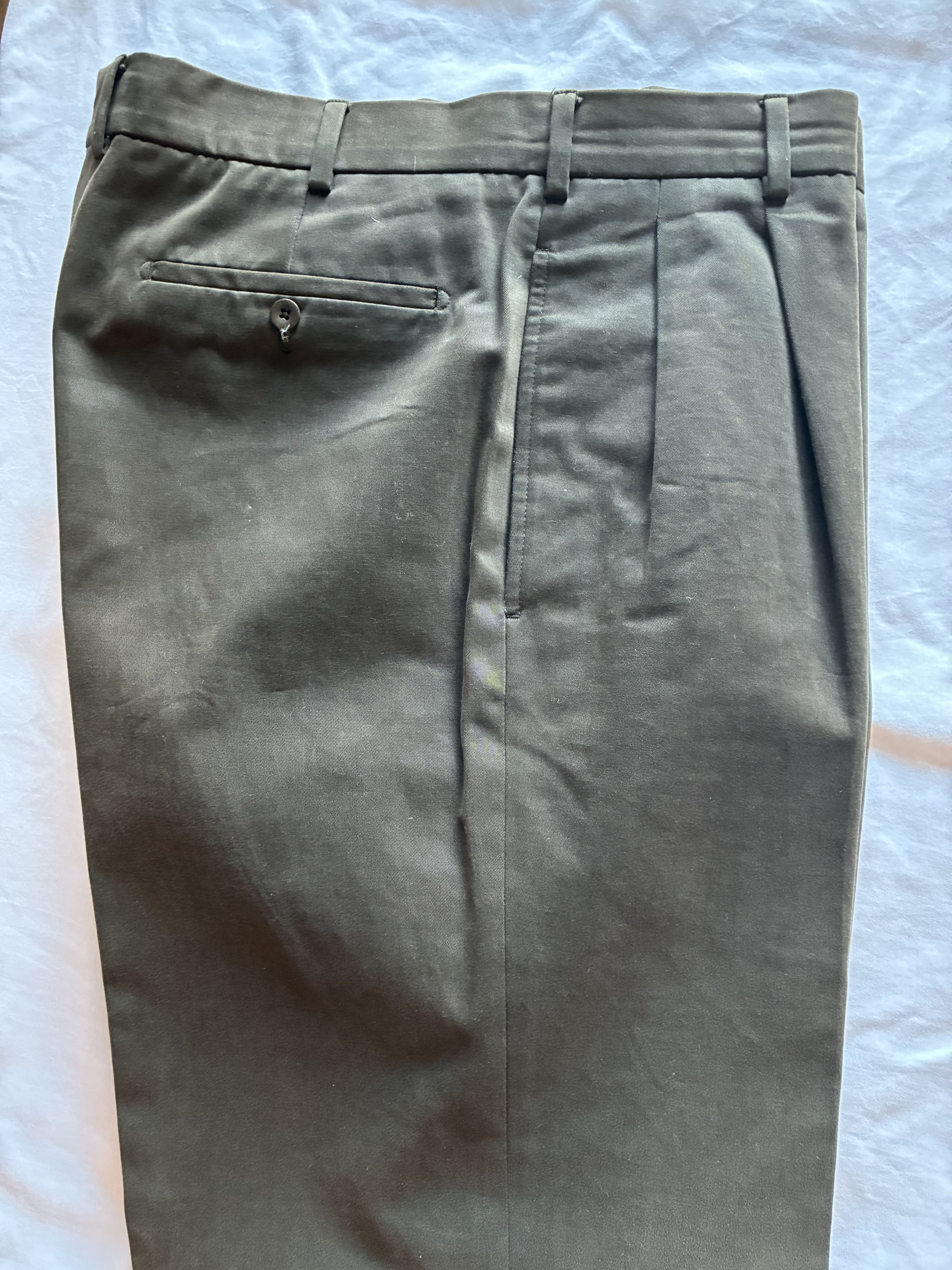 Incotex Incotex Venezia 1951 Brown Cotton Trousers Size US 34 / EU 50 - 1 Thumbnail