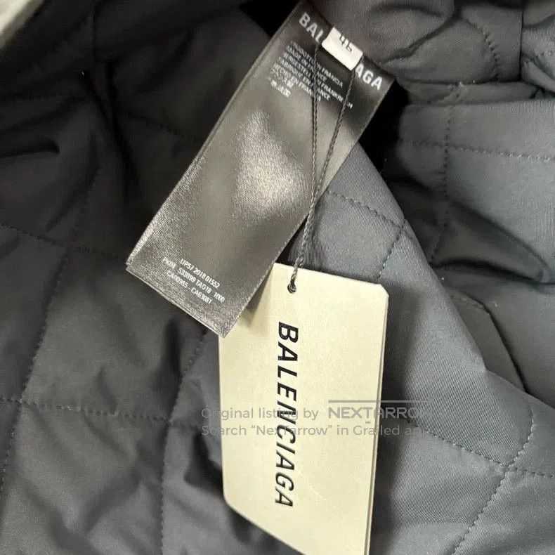 Balenciaga Balenciaga Logo Long Parka Coat. Size US S / EU 44-46 / 1 - 4 Thumbnail