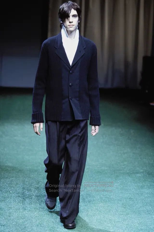 Yohji Yamamoto YOHJI YAMAMOTO Knit Jacket Size US L / EU 52-54 / 3 - 3 Thumbnail