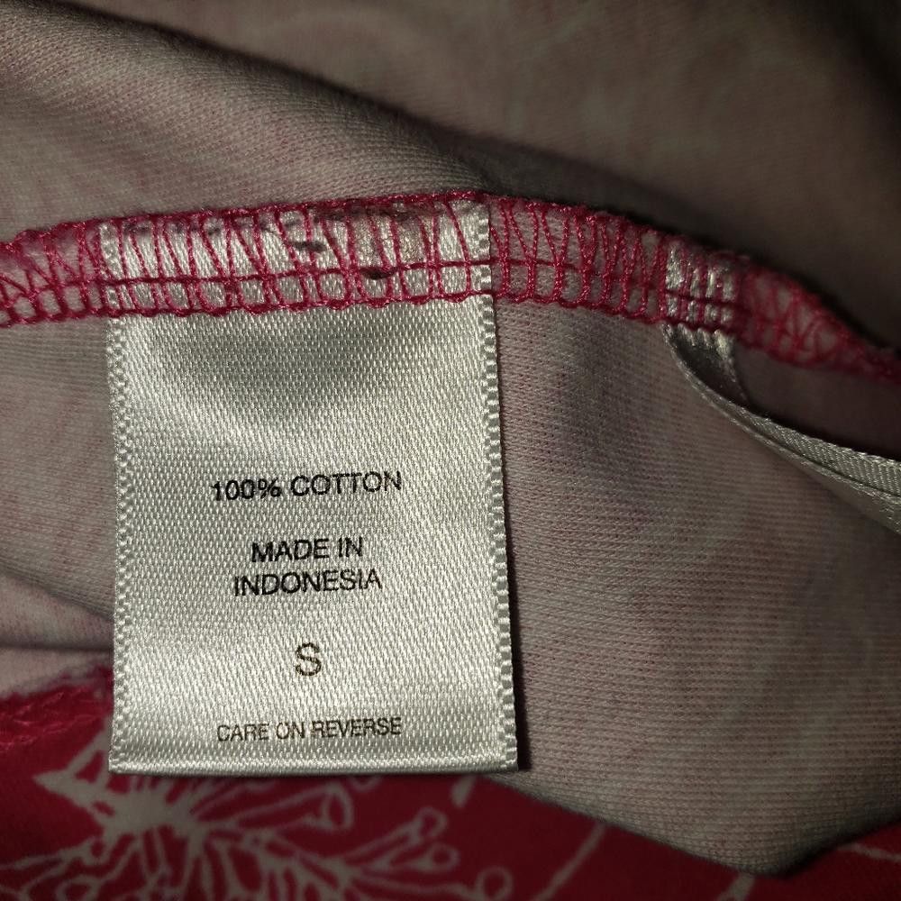 Designer CT504 New York and Co Pink & White Sleeveless V-neck Dress S Size S / US 4 / IT 40 - 5 Thumbnail