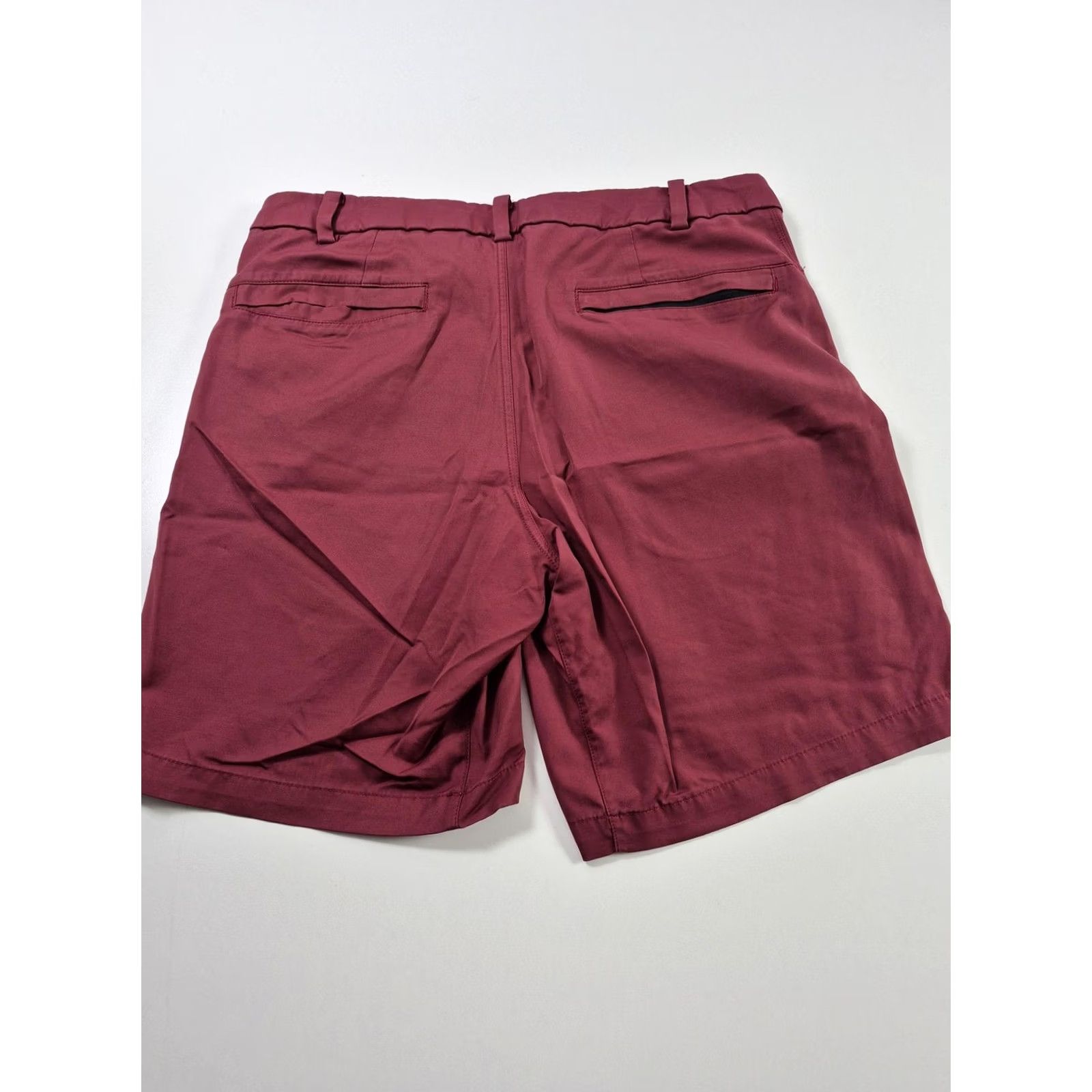 Lululemon Lululemon Commission Shorts Mens 34 Red Chino 9" Inseam Golf Stretch Casual Size US 34 / EU 50 - 5 Thumbnail