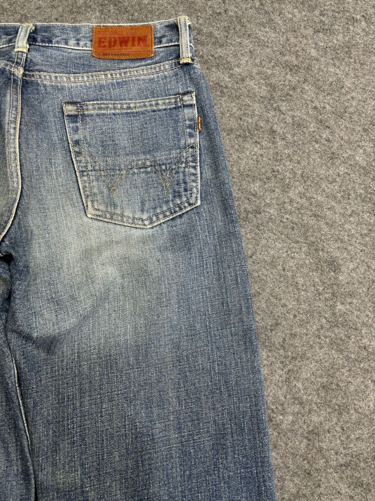 Edwin 💥Low Rize💥Edwin Low Rize Cool Fades Selvedge Denim F483 Size US 29 - 13 Thumbnail