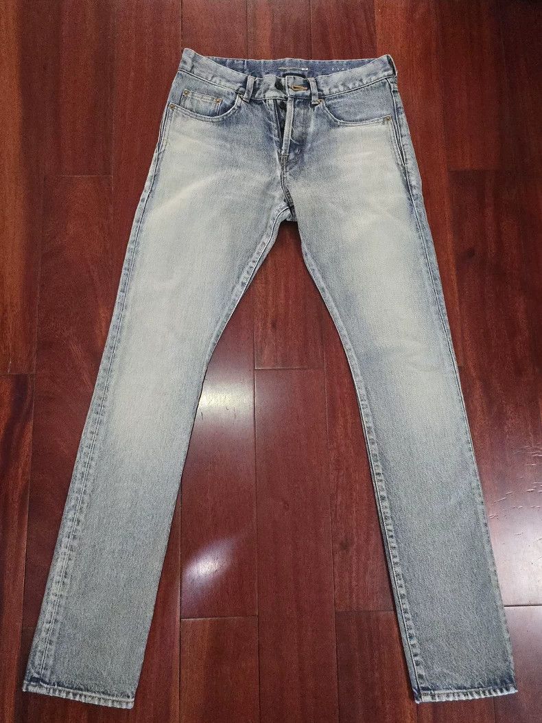 Saint Laurent Paris Saint Laurent Paris Indigo Slim Jeans 2505-Nextarrow Size US 28 / EU 44 - 1 Thumbnail