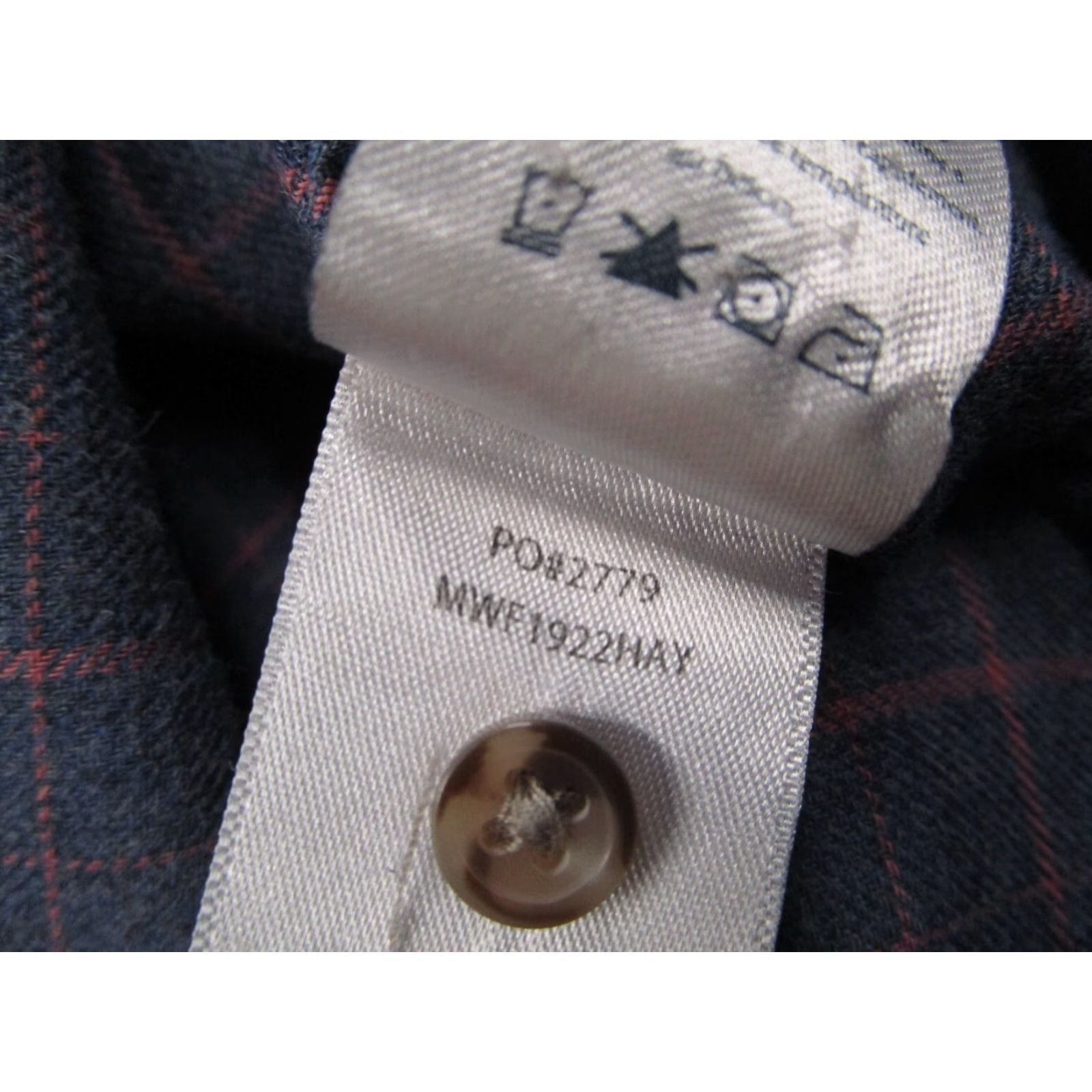 Faherty Faherty Shirt Mens M Blue Check Button-Up Long Sleeve Lightweight Casual Travel Substyle: Button-Down, Pocket, 100% Cotton Size US M / EU 48-50 / 2 - 5 Thumbnail