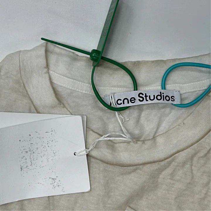 Acne Studios Acne Studios 1996 Logo Print Long Sleeve T-Shirt Size US M / EU 48-50 / 2 - 1 Thumbnail