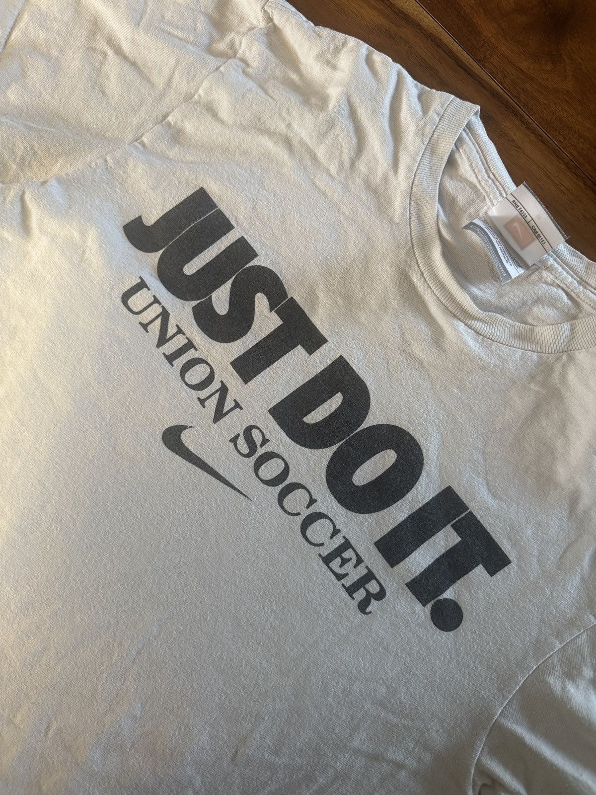 Nike × Vintage Vintage Nike “just do it T-Shirt” Size US S / EU 44-46 / 1 - 2 Thumbnail