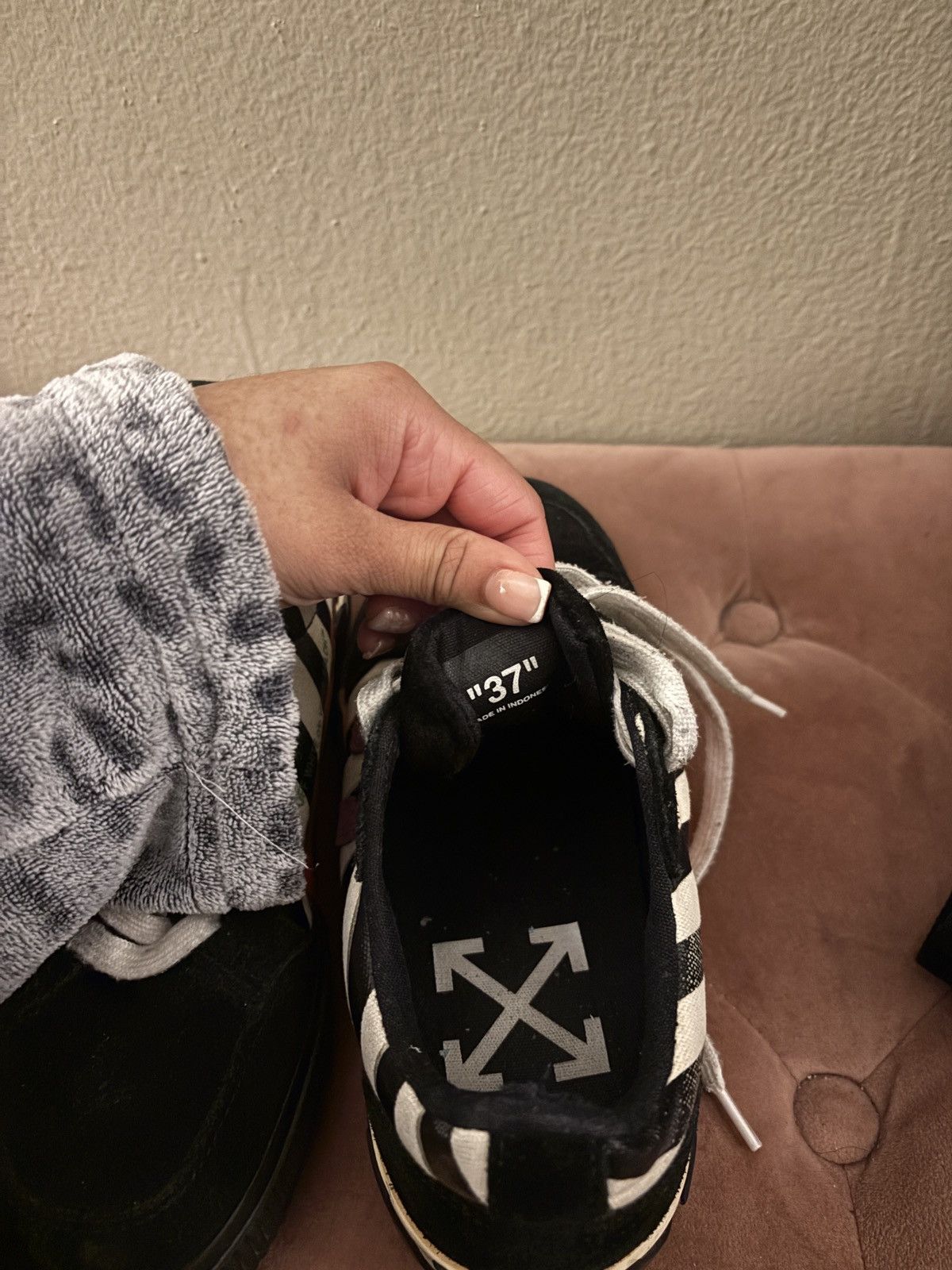 Off-White Black and White Off-white sneakers Size US 7 / IT 37 - 4 Thumbnail