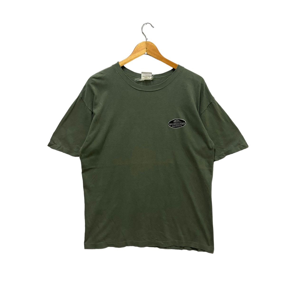 Quiksilver × Vintage Vintage Quiksilver Japan Graphic Back Hit Tshirt Size US L / EU 52-54 / 3 - 5 Thumbnail