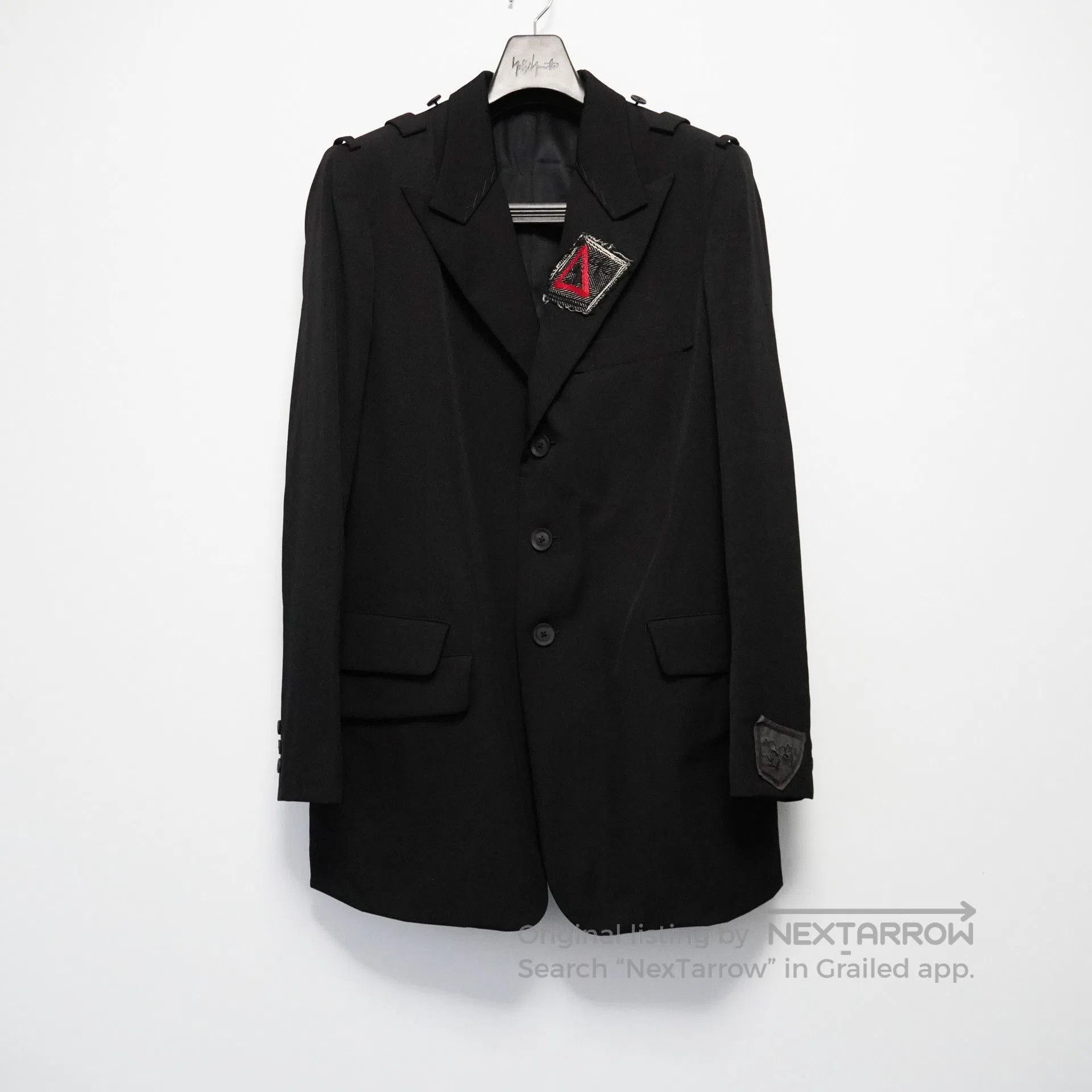 Yohji Yamamoto Yohji Yamamoto 2020AW Jacket with Patches. Size US S / EU 44-46 / 1 - 6 Thumbnail