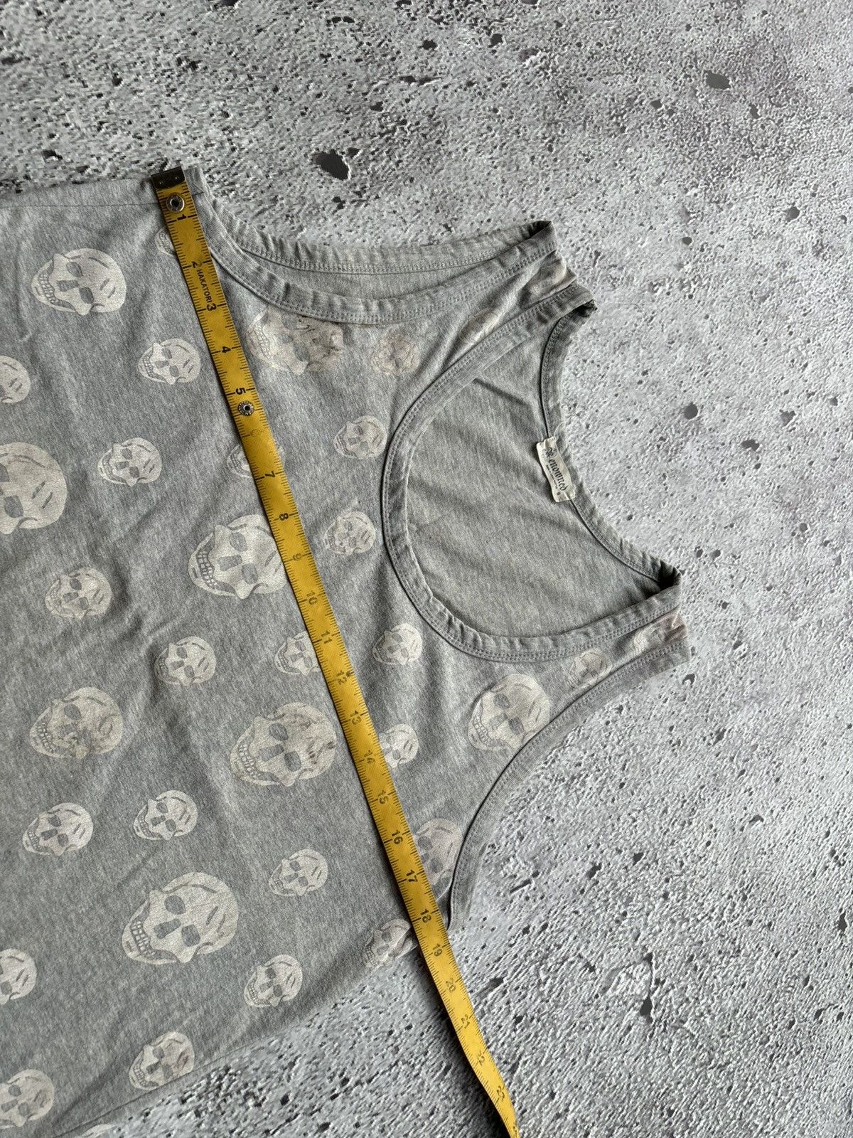 Hysteric Glamour Y2k enomued skull punk style tank tops Size US M / EU 48-50 / 2 - 6 Thumbnail