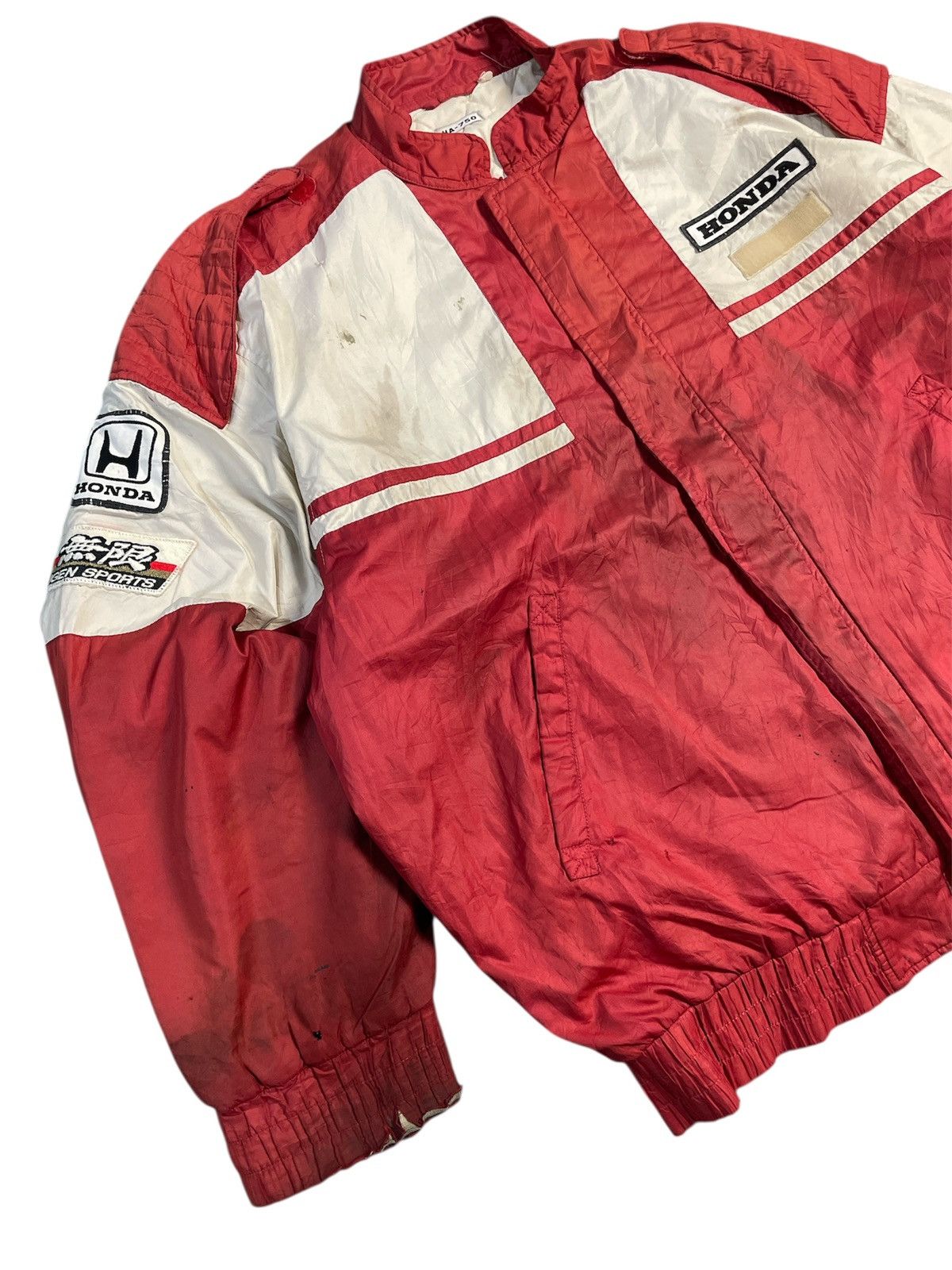 Japanese Brand Vintage Honda Mugen Sport Jacket Very Worn Size US XXL / EU 58 / 5 - 3 Thumbnail