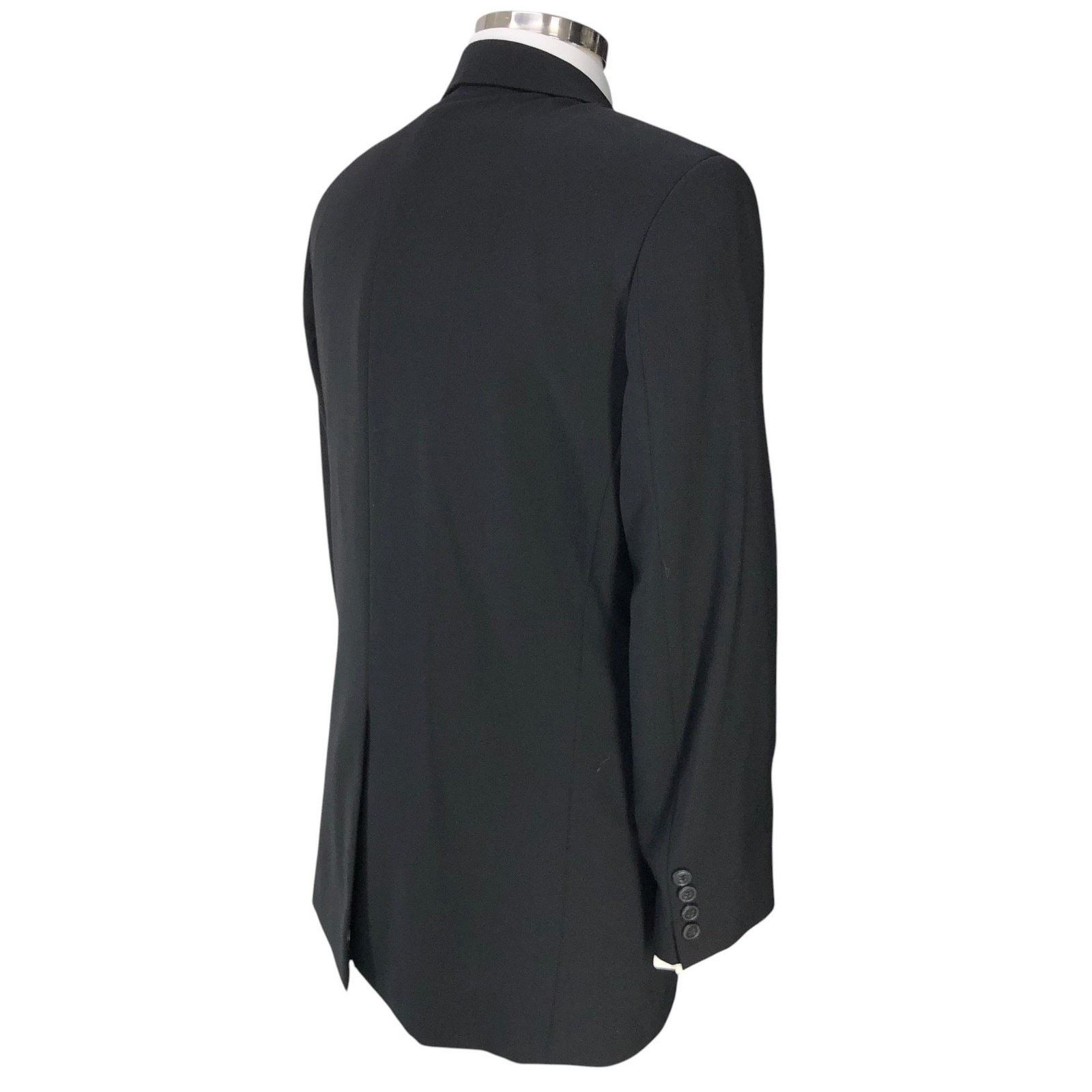 s.Oliver s.Oliver Blazer 46 Black Lars Wool Blend Three Button Jacket Size 42R - 10 Thumbnail
