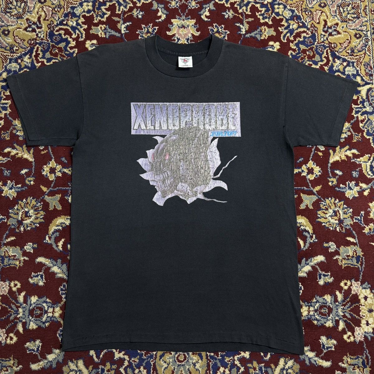 The Game Vintage 1987 Xenophobe Sunsoft video game promo t-shirt 80s Size US L / EU 52-54 / 3 - 4 Thumbnail