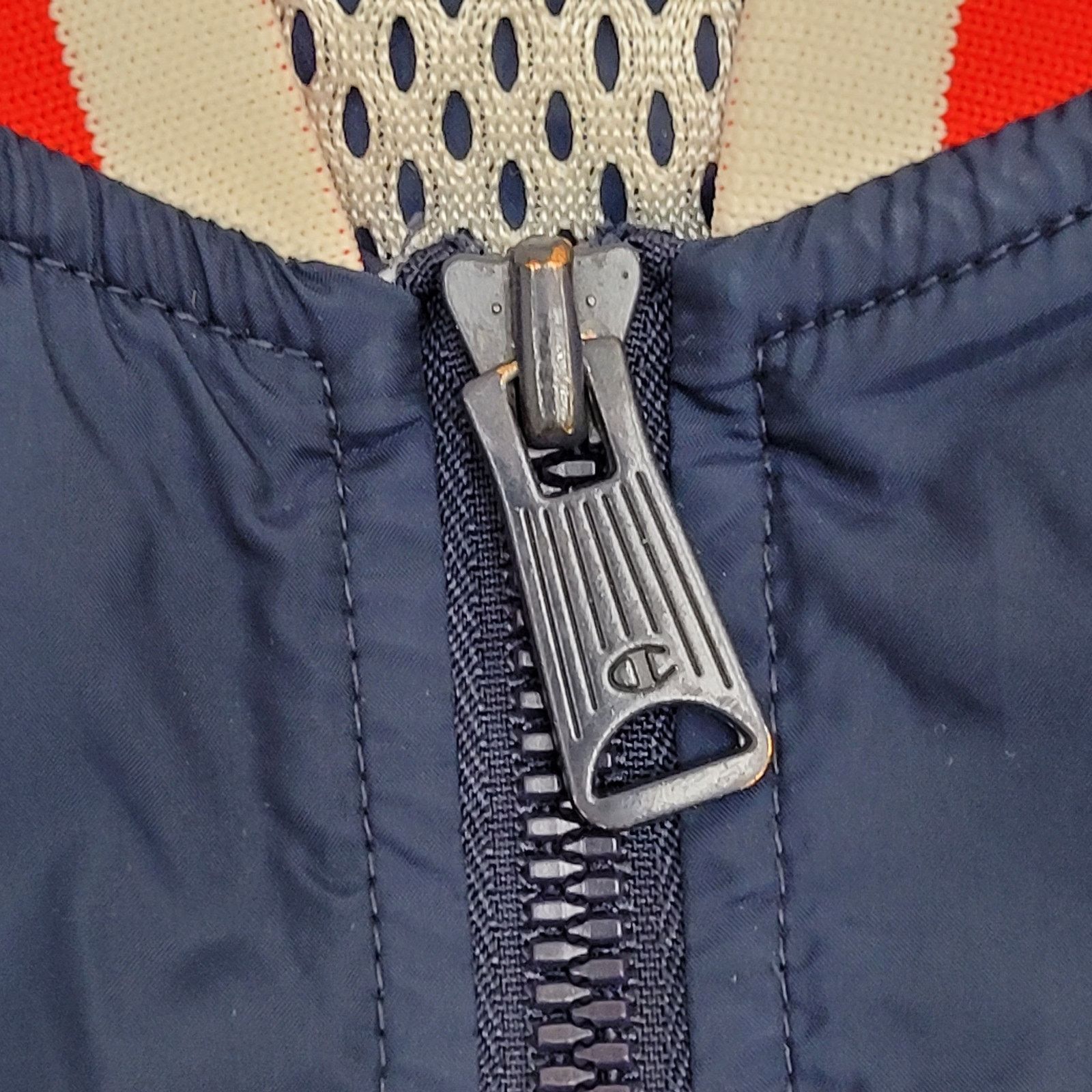 Champion Vintage Y2K Champion Varsity Bomber Jacket Large 23x27 Blue Size US L / EU 52-54 / 3 - 11 Thumbnail