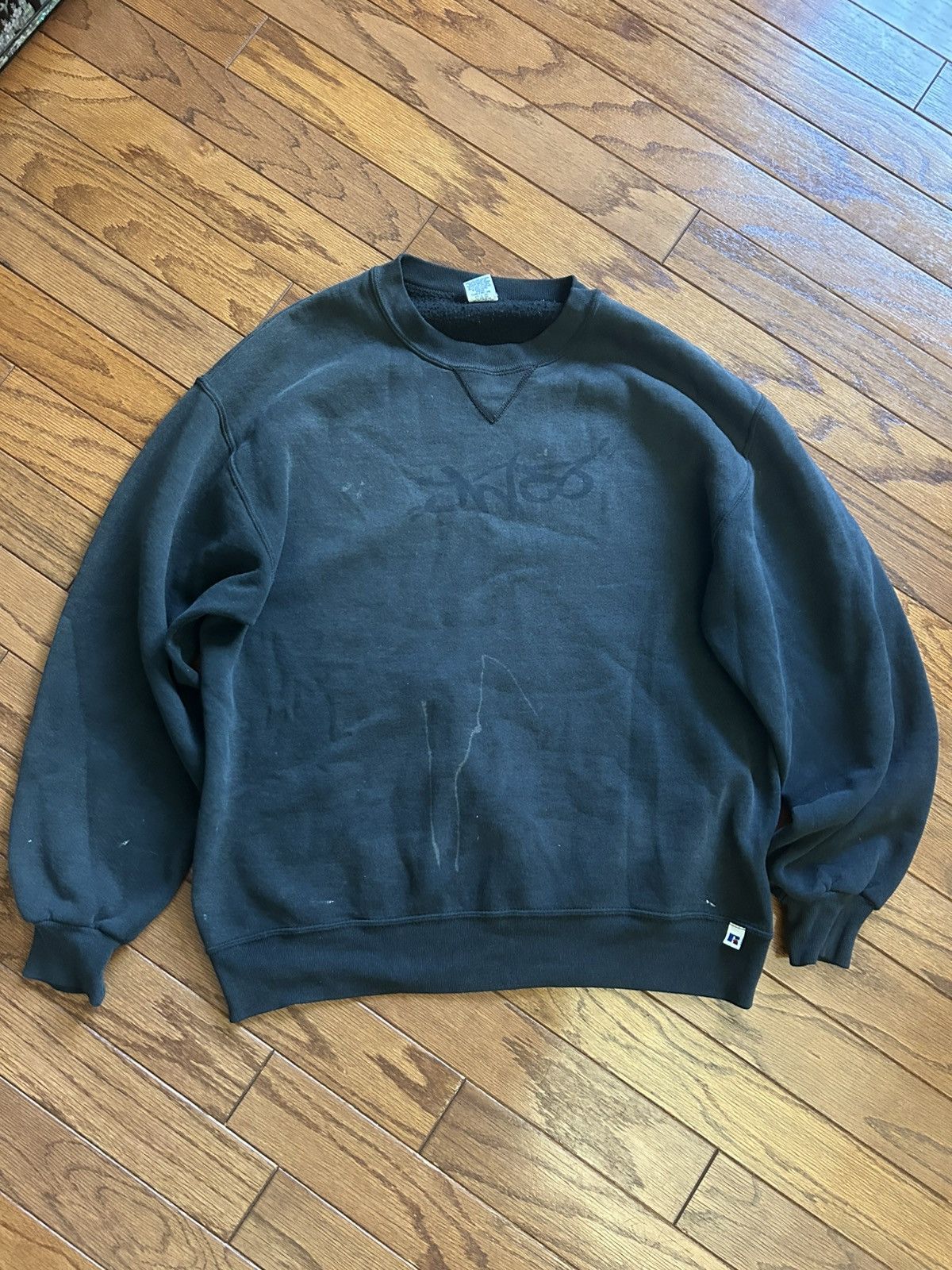 Russell Athletic × Vintage Russell Athletic Faded “JNCO” Sweatshirt Size US L / EU 52-54 / 3 - 1 Thumbnail