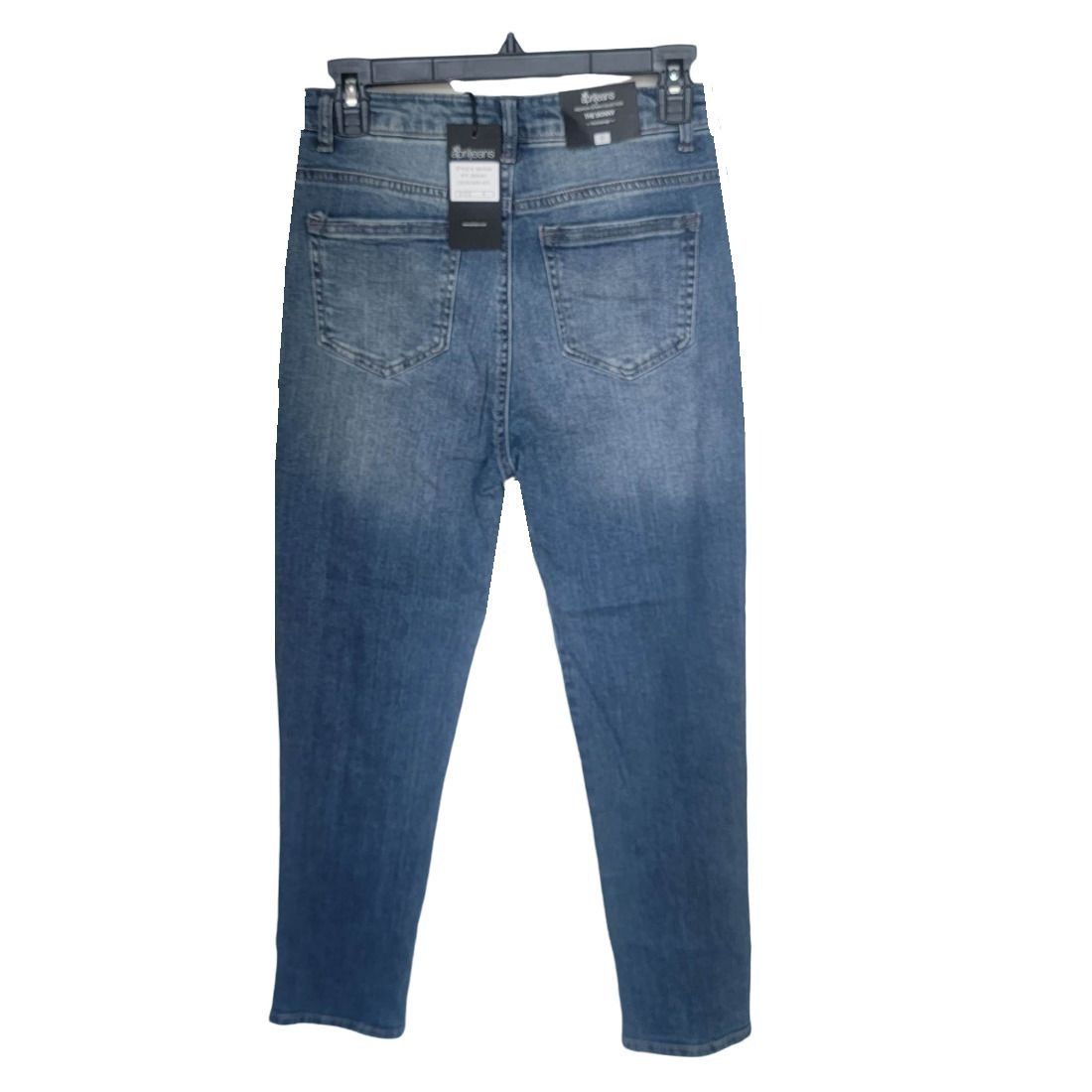 Other ⭐April Jeans Womens Size 9 Mid Rise Skinny Distressed Patche Size 28" / US 6 / IT 42 - 3 Thumbnail