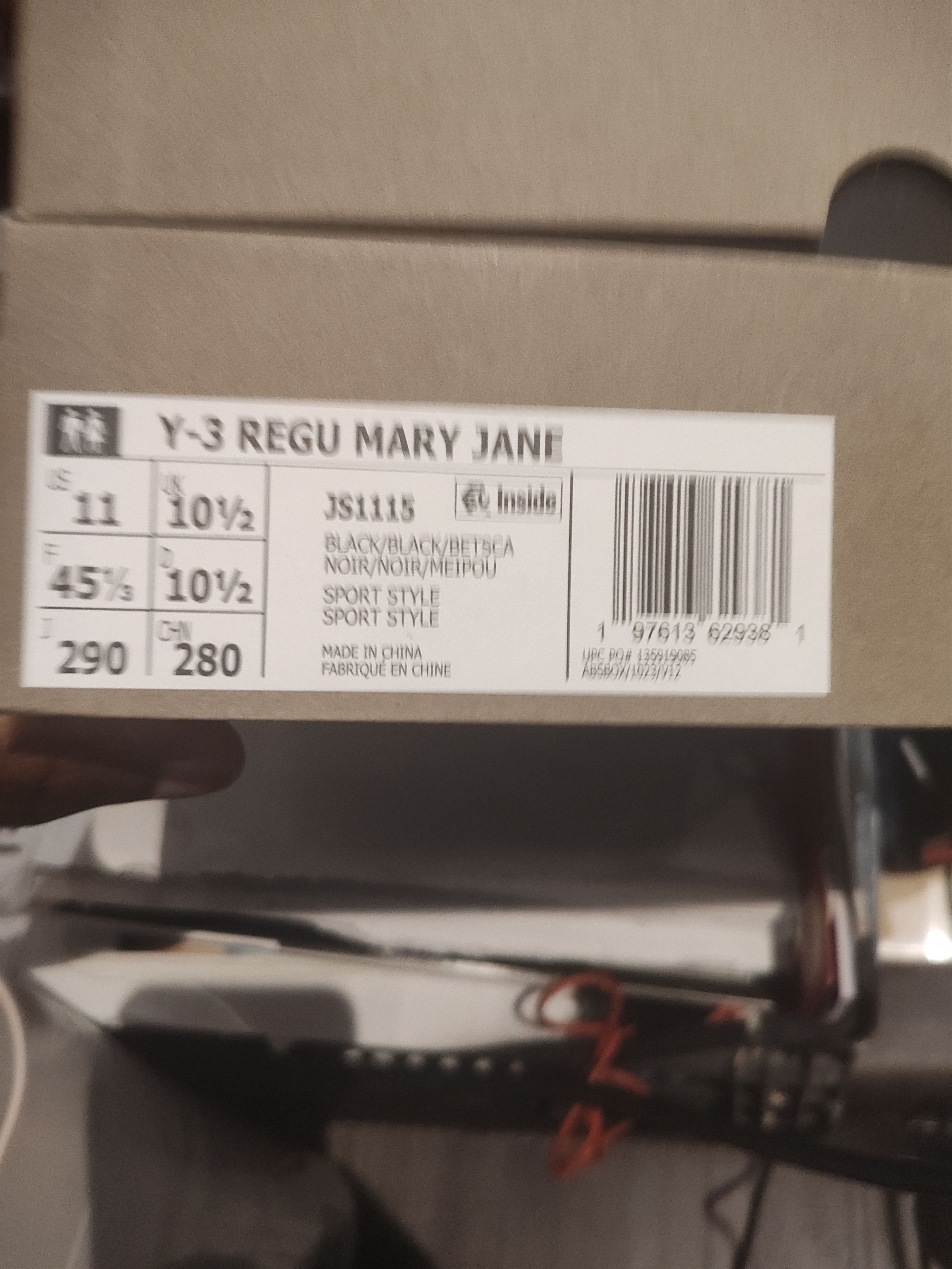Yohji Yamamoto Yohji Yamamoto Y-3 Regu Mary Jane Size US 11 / EU 44 - 2 Thumbnail