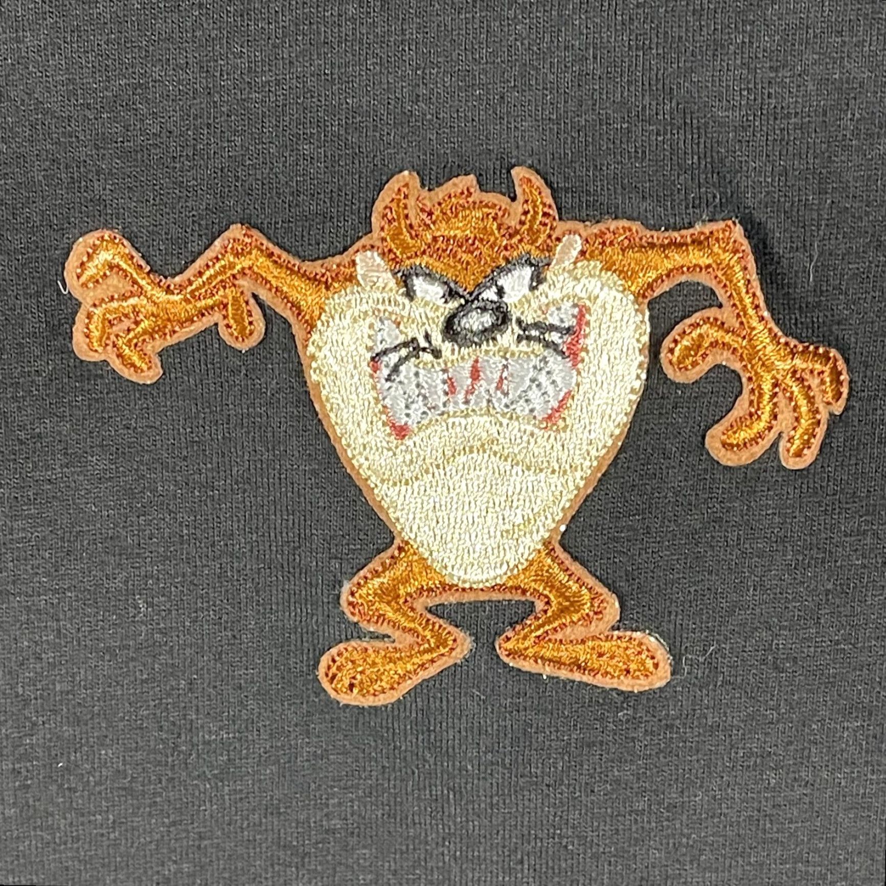 Vintage VINTAGE Looney Tunes Mens Taz Tasmanian Devil Shirt Embroidered Graphic Size US M / EU 48-50 / 2 - 4 Thumbnail
