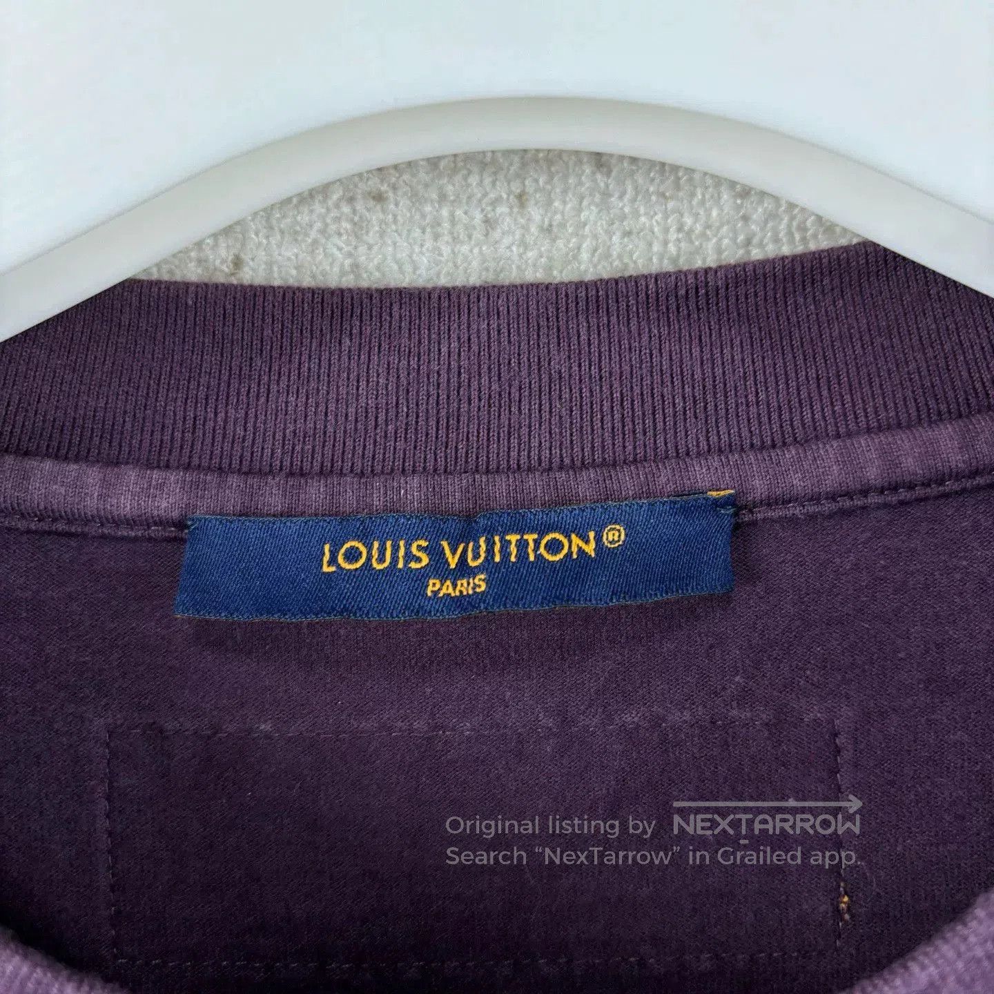Louis Vuitton Louis Vuitton Solid Embossed Logo Short Sleeve. Size US L / EU 52-54 / 3 - 4 Thumbnail