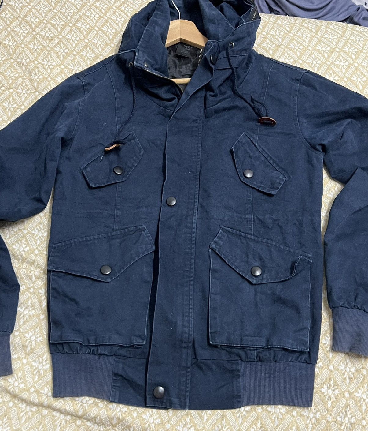 Japanese Brand Number nine fake tactical zipper jacket nice Size US M / EU 48-50 / 2 - 2 Thumbnail
