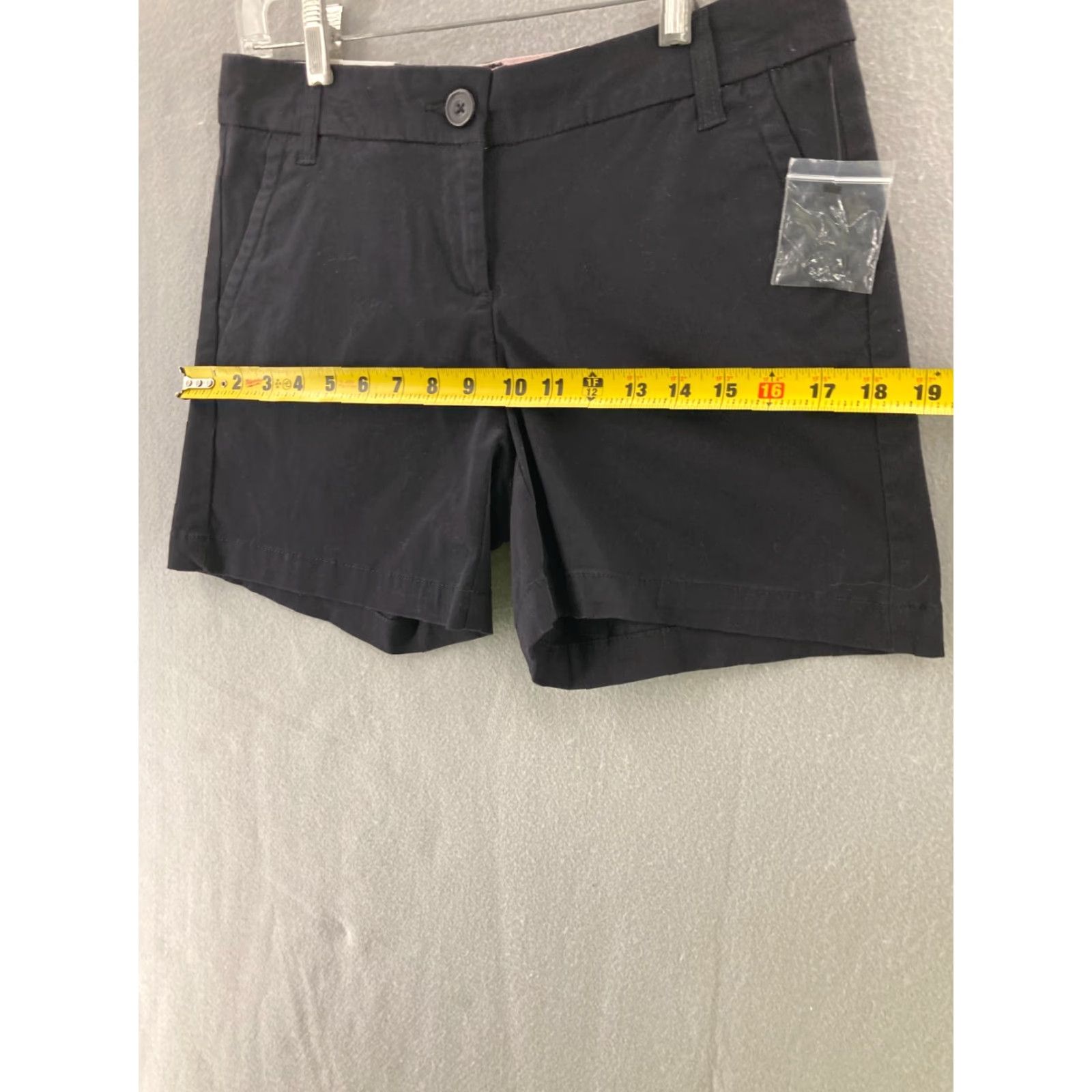 Vintage Crown And Ivy Shorts Womens 2 Black NWT Size 26" / US 2 / IT 38 - 3 Thumbnail