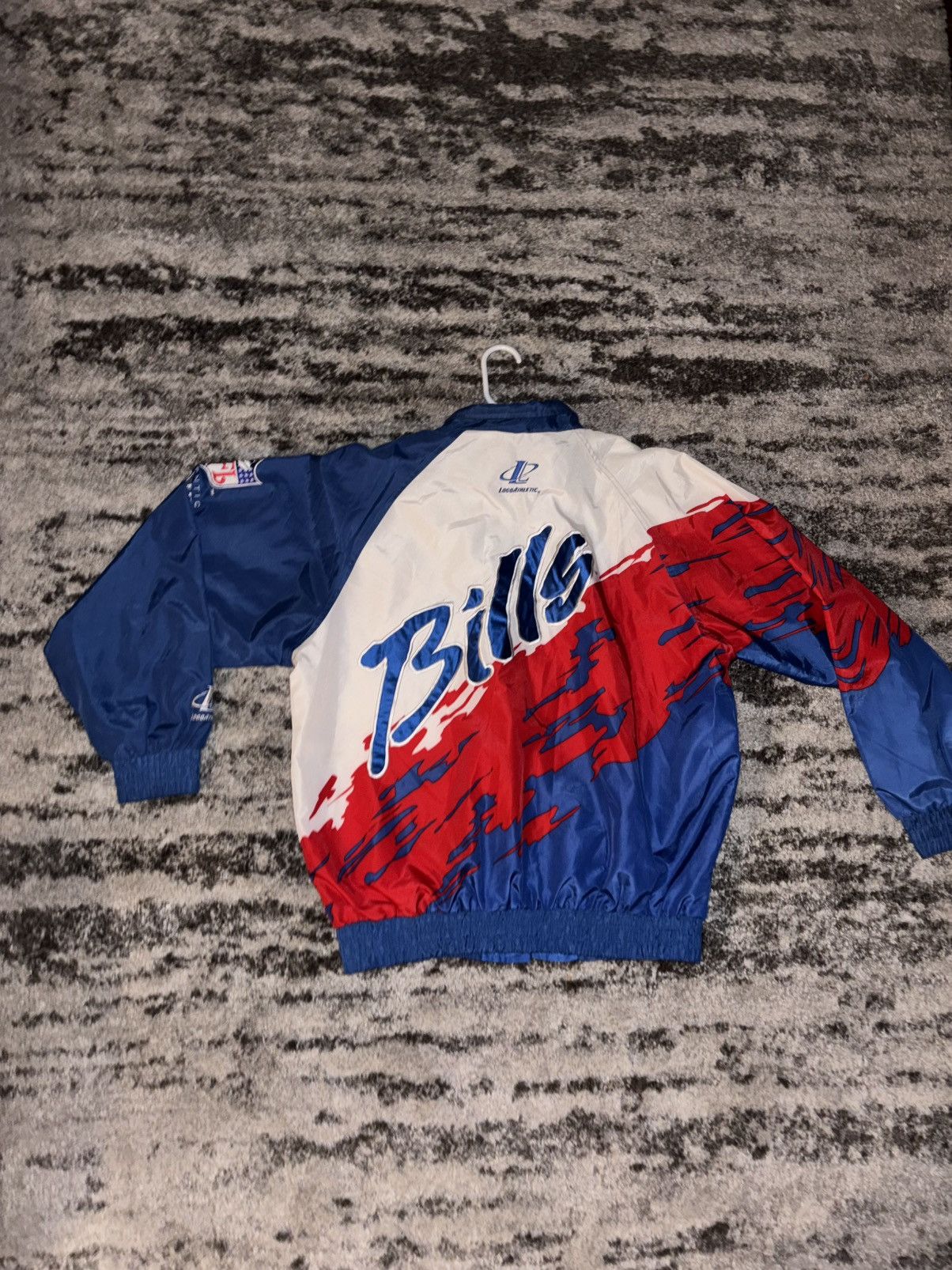 NFL × Vintage RARE Buffalo Bills 90s SPLASH Logo windbreaker NFL Pro vtg Size US L / EU 52-54 / 3 - 3 Thumbnail
