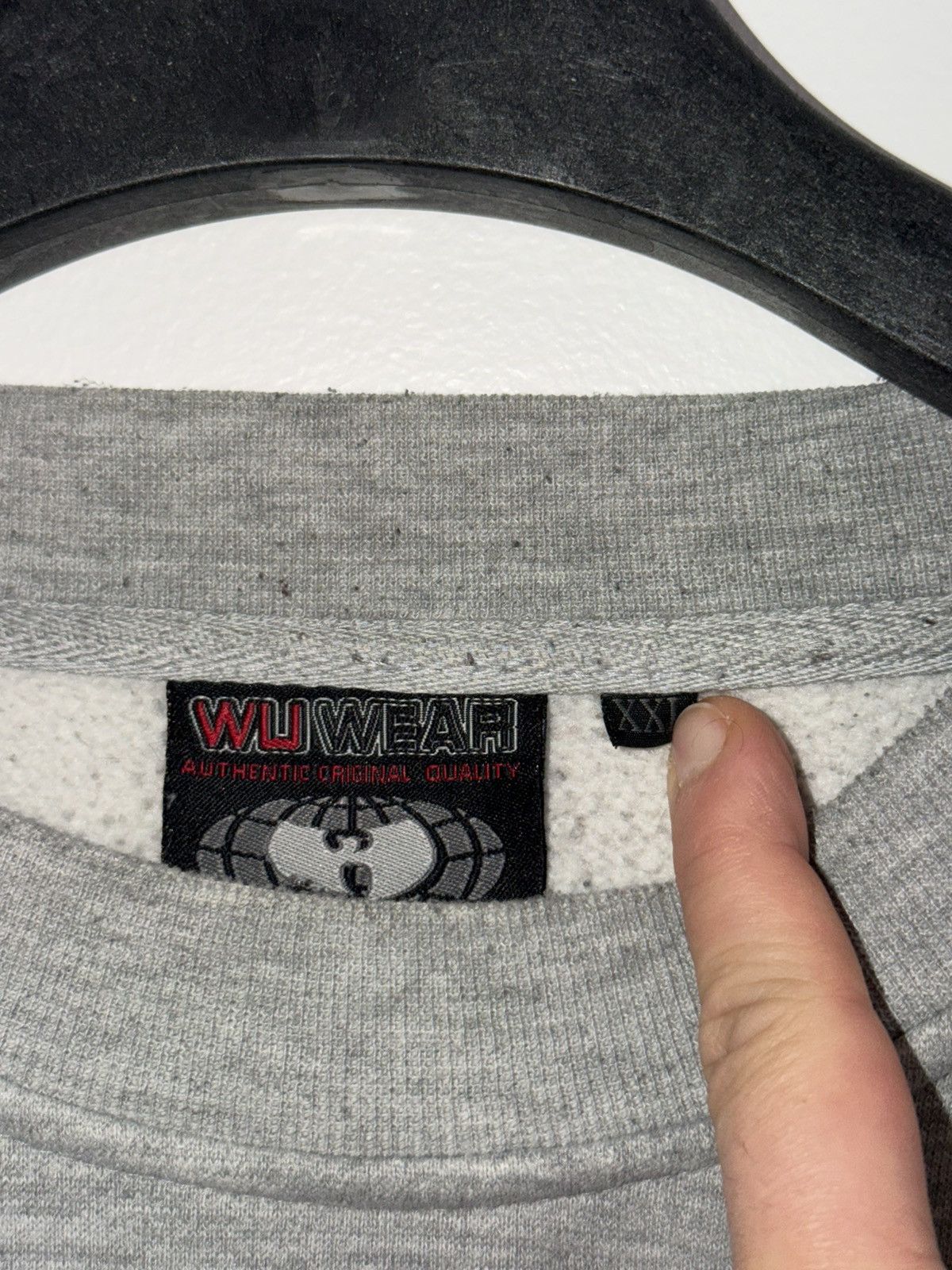 Wu-Tang Clan 00s Y2K 2000s HIP HOP WU WEAR JEANS WUTANG CLAN RAP BOXY Size US XXL / EU 58 / 5 - 4 Thumbnail