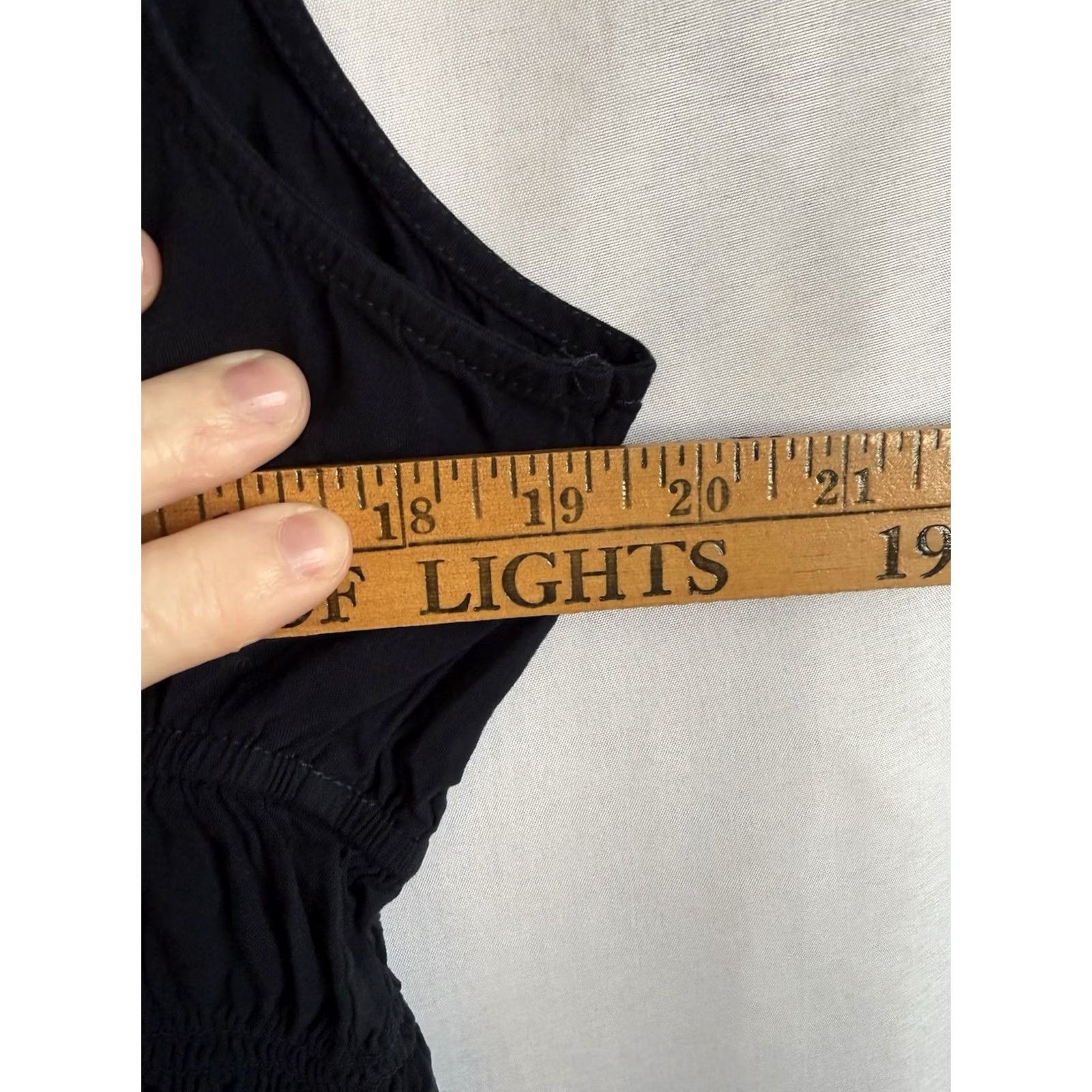 Vintage Sofia Jeans Sofia Vergara Womens Tank Black Sleeveless V-Neck 2XL Regular Modern Minimal Basic All Seasons Size XXL / US 16-18 / IT 52-54 - 5 Thumbnail