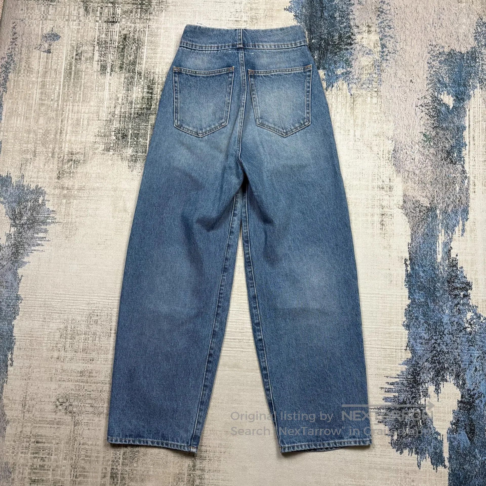 MM6 MM6 Maison Margiela FW21 Distressed Denim Jeans. Size 37" - 7 Thumbnail