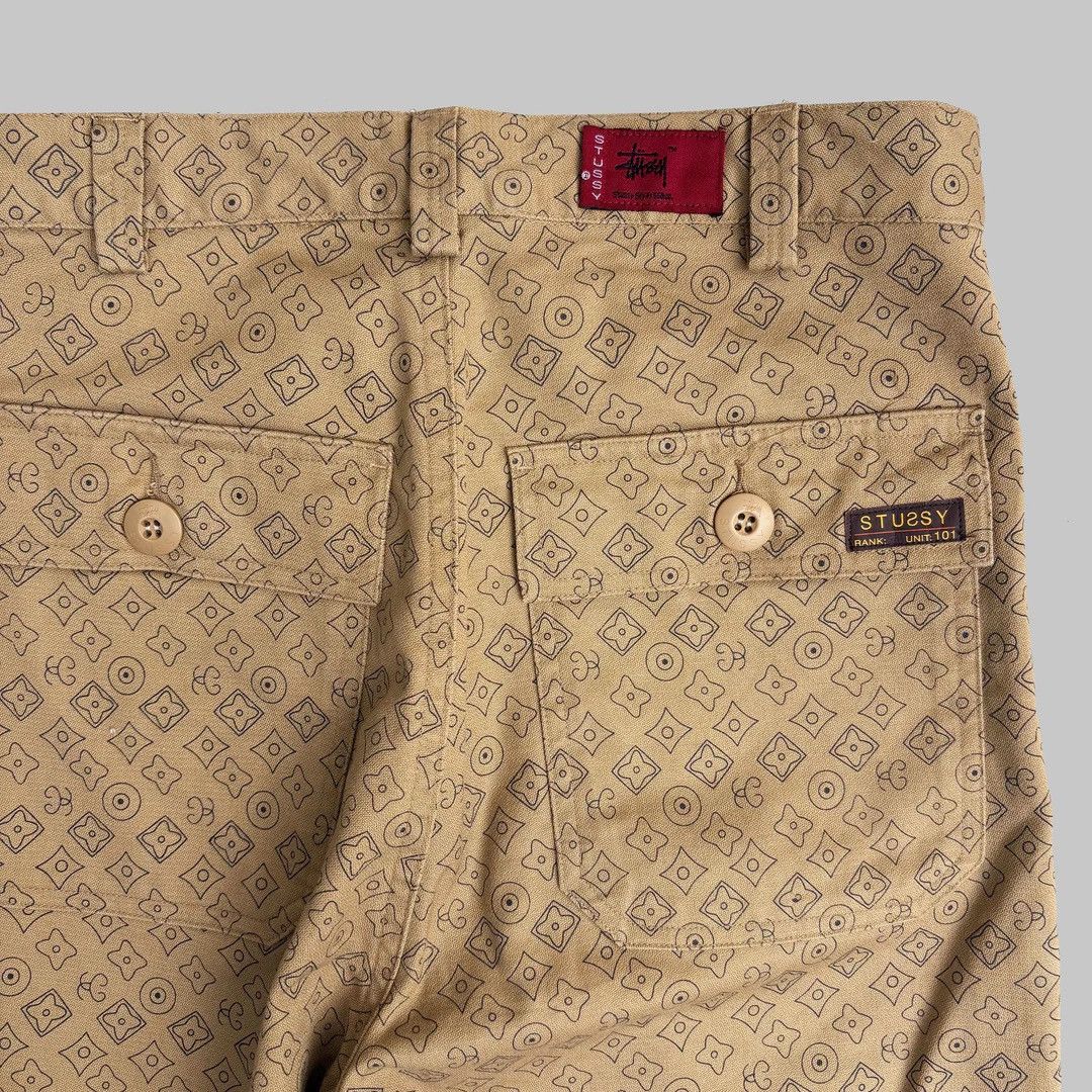 Stussy Stussy 1990 90s Vintage W28 L32 All Over Rare USA Pants Size US 28 / EU 44 - 3 Thumbnail