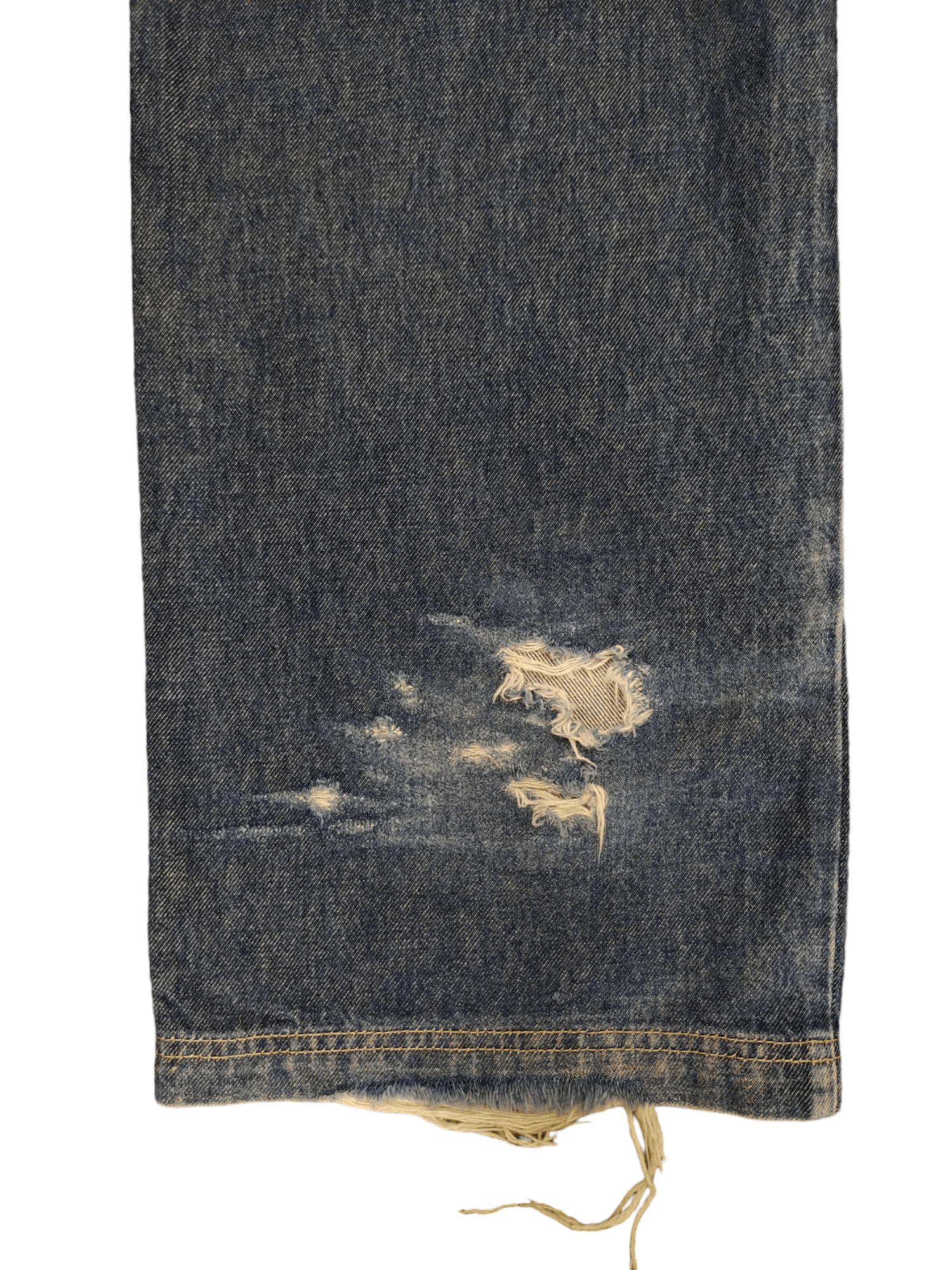 Rocawear Baggy Jeans Rocawear Distress Embroidered Wide Leg Denim Y2k Size US 35 - 6 Thumbnail