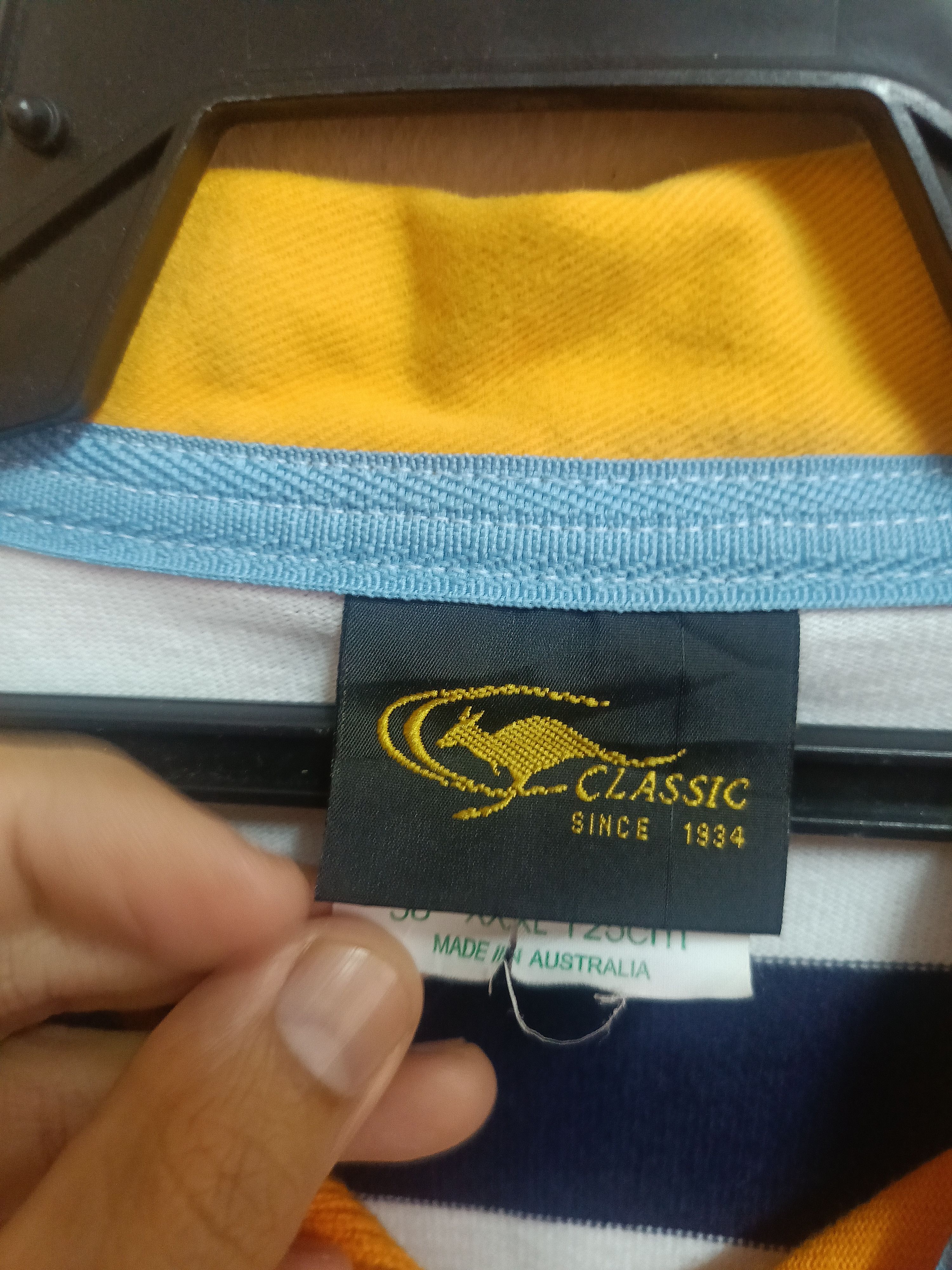 Canterbury of New Zealand Vtg Australia Classic Uglies Jersey Size US XL / EU 56 / 4 - 3 Thumbnail