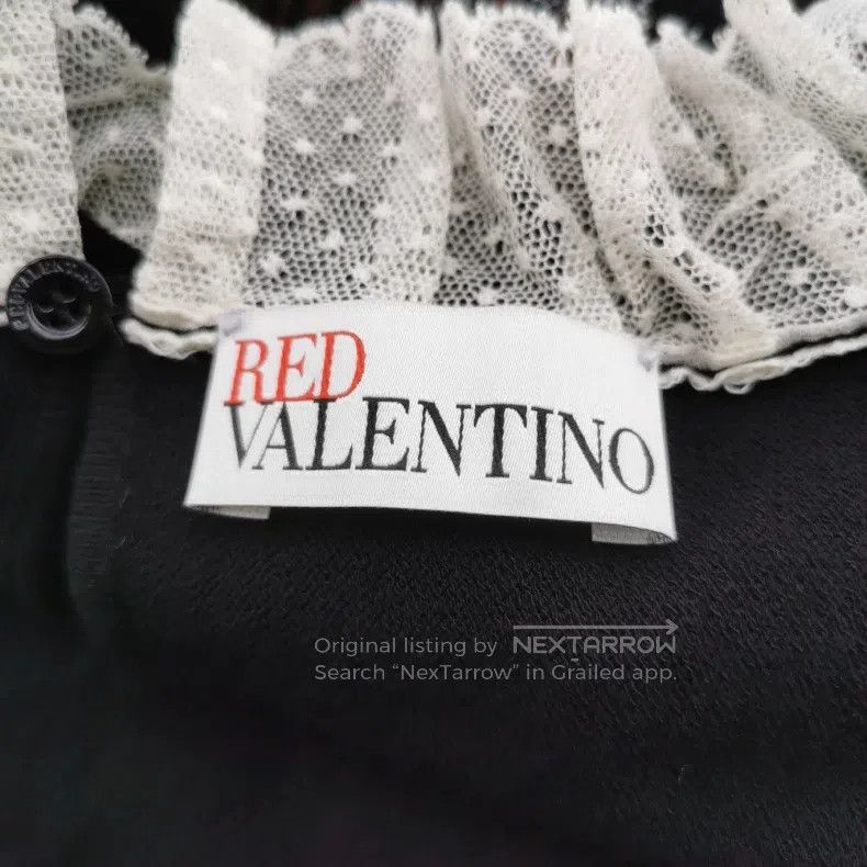 Valentino Valentino Floral pattern letter logo crew neck long sleeve Size M / US 6-8 / IT 42-44 - 4 Thumbnail