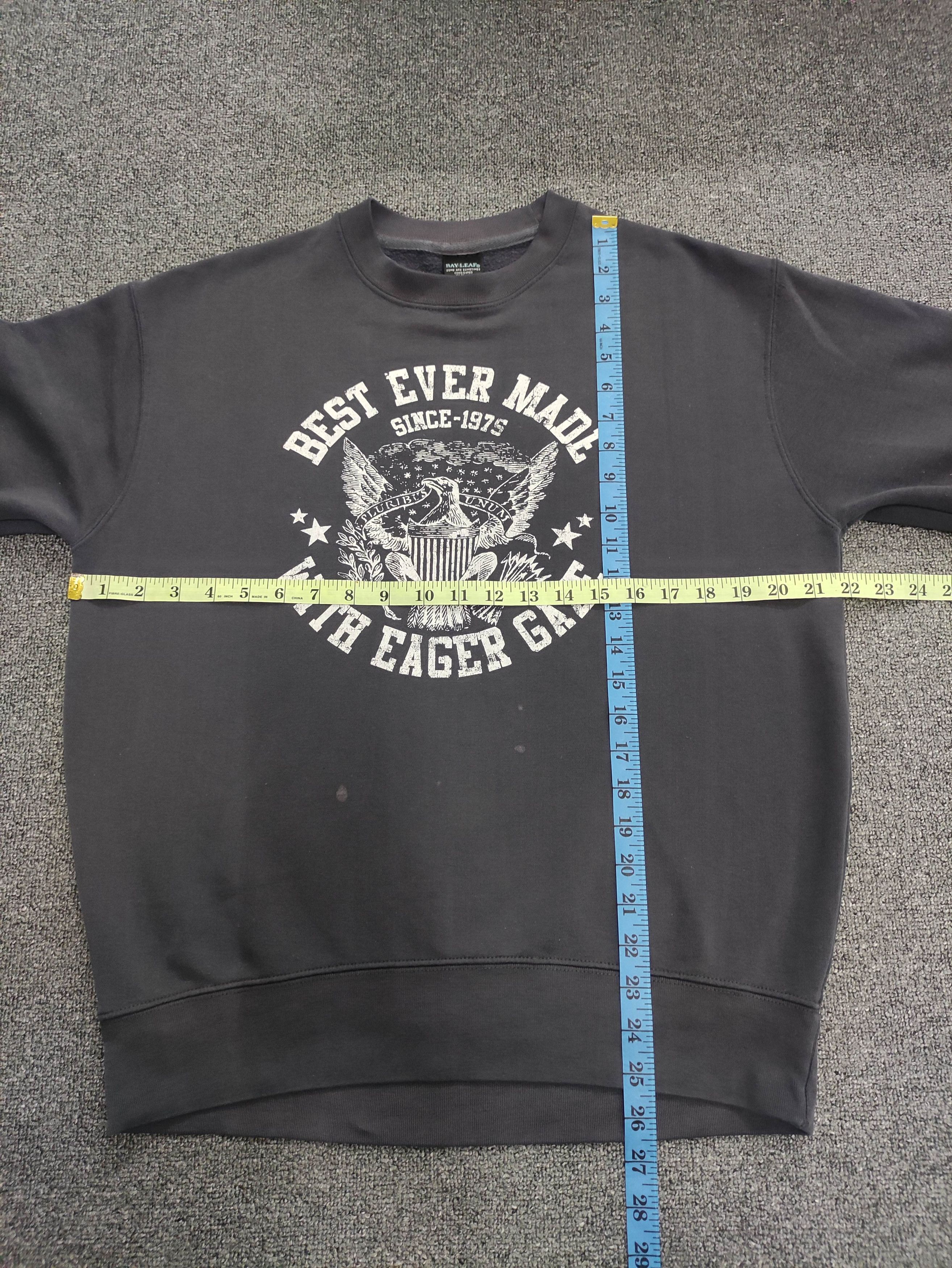Japanese Brand Vintage Bay-Leaf Sweatshirt Jumper Big Logo Size US L / EU 52-54 / 3 - 9 Thumbnail