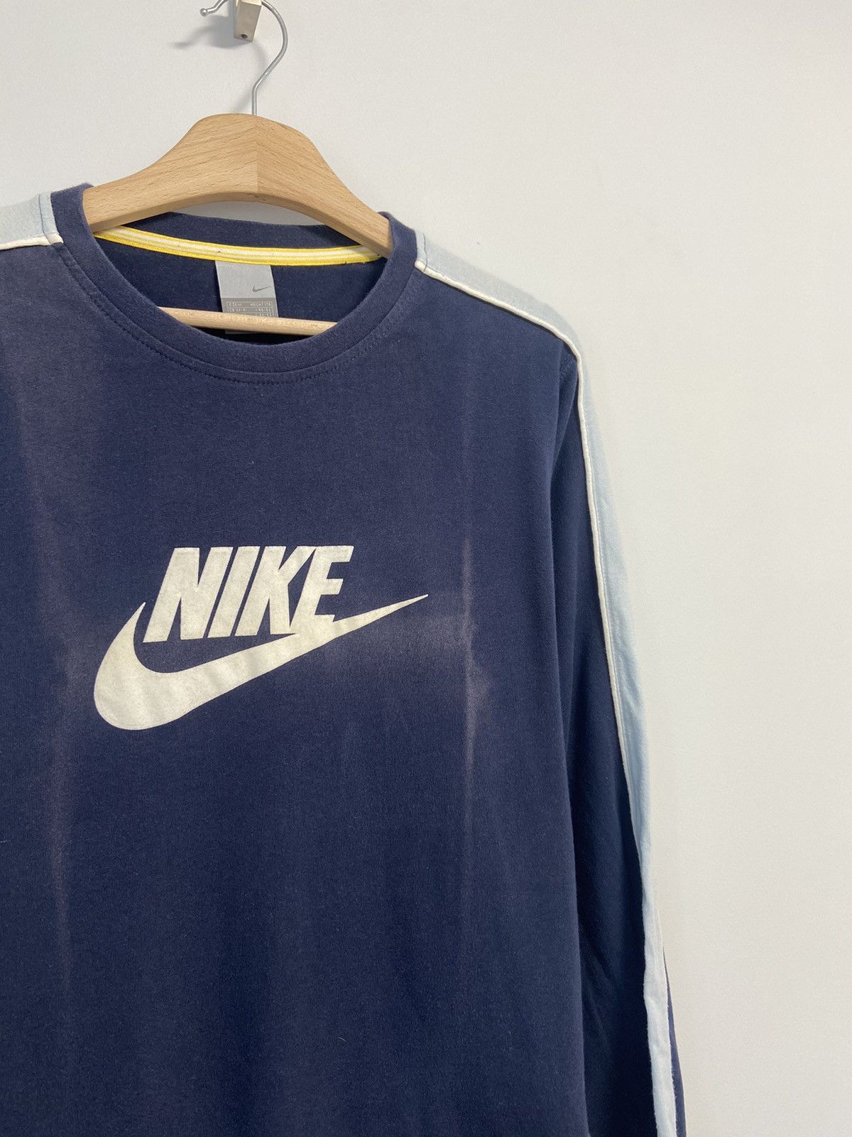 Vintage Nike Vintage Long Sleeve Big Logo 90’s Size US M / EU 48-50 / 2 - 3 Thumbnail