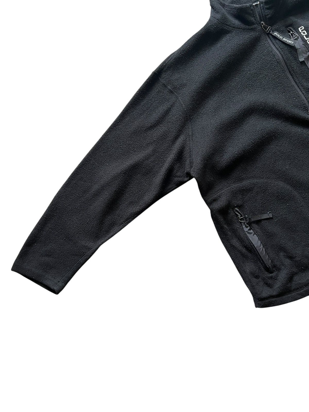 Polo Ralph Lauren Vintage Polo Sport Polartec Half Zip Fleece Sweater Size US XL / EU 56 / 4 - 3 Thumbnail